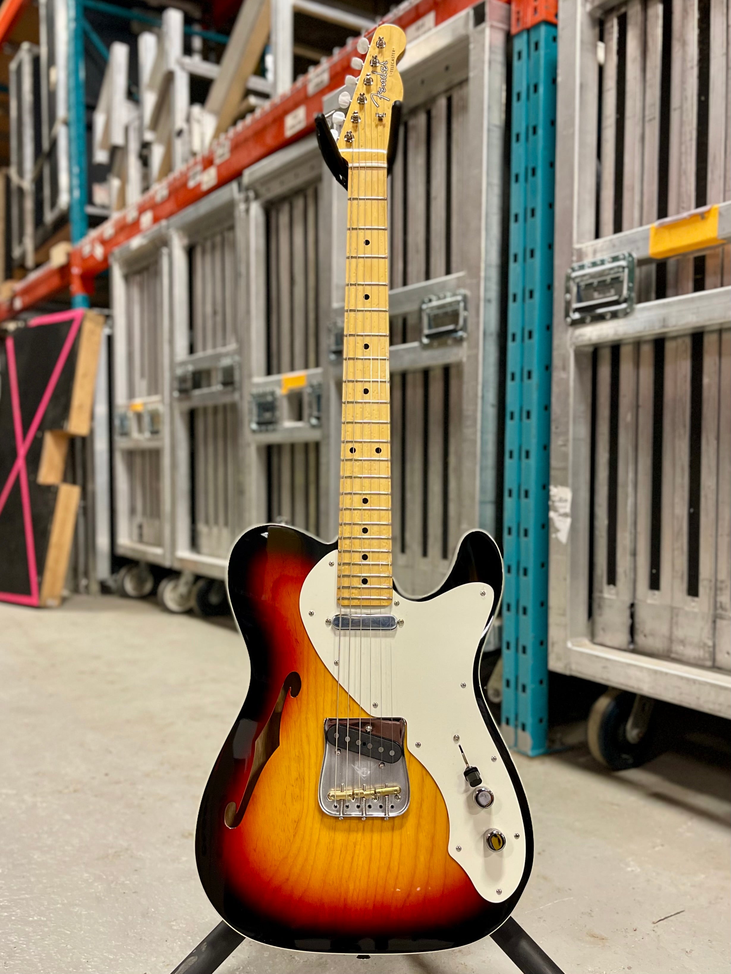 Fender Custom Shop American Telecaster Thinline NOS, Target 3 Color Sunburst