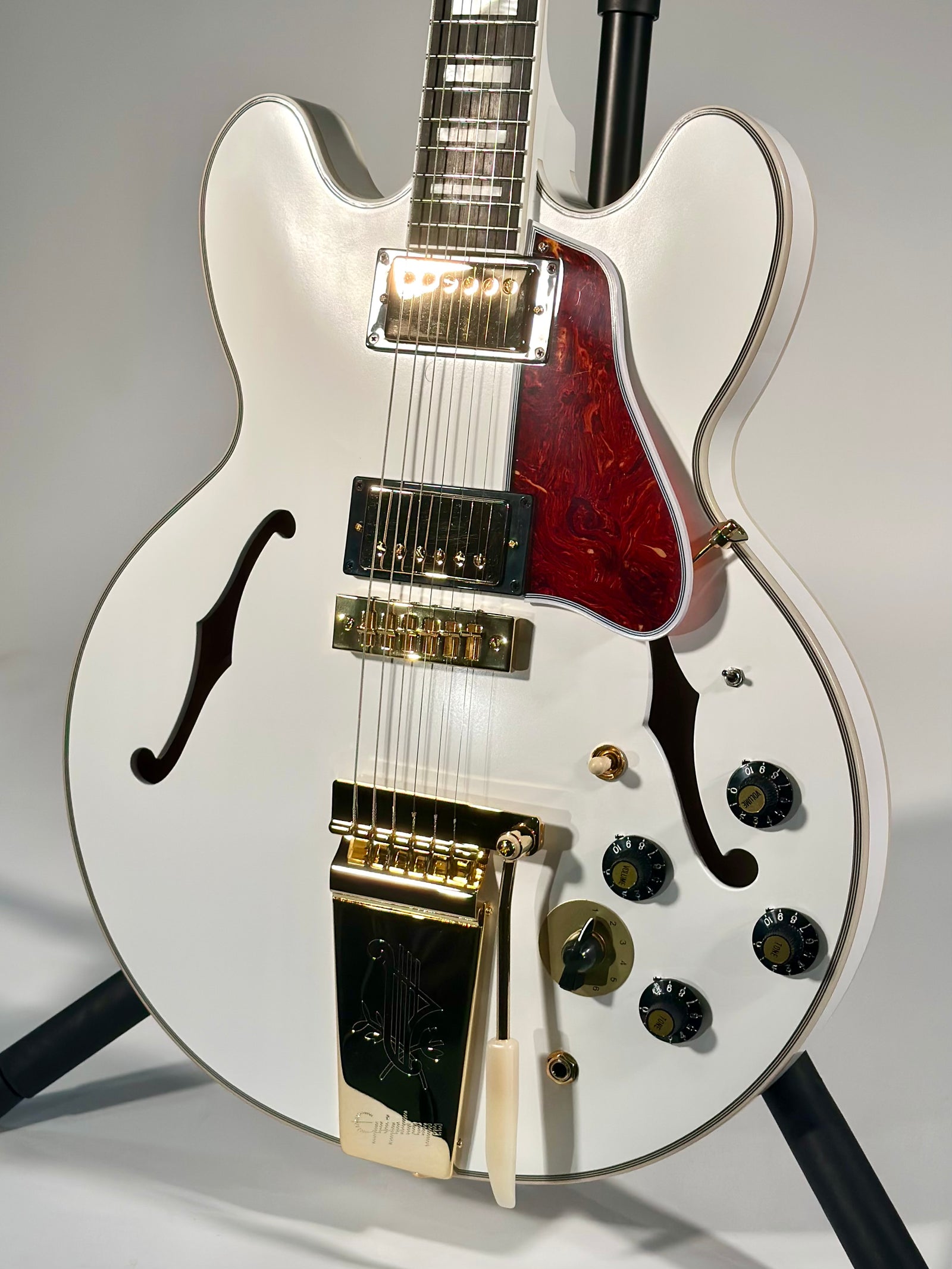 Epiphone ES-355 Alex Lifeson 1976 Signature Reissue, Alpine White