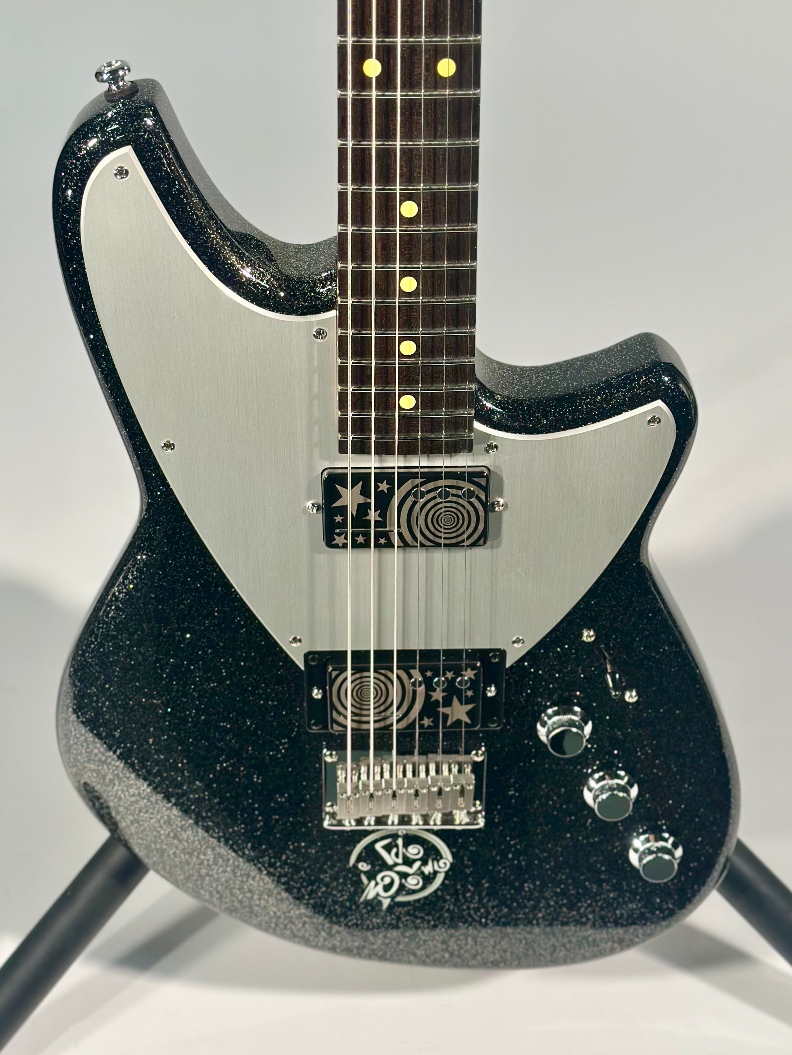 Reverend Billy Corgan Signature Z-One Infinite Sadness Edition, Black Sparkle