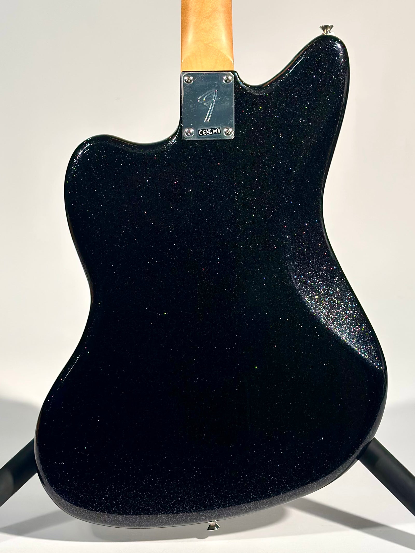 Fender Limited Edition Gold Foil Jazzmaster, Black Sparkle