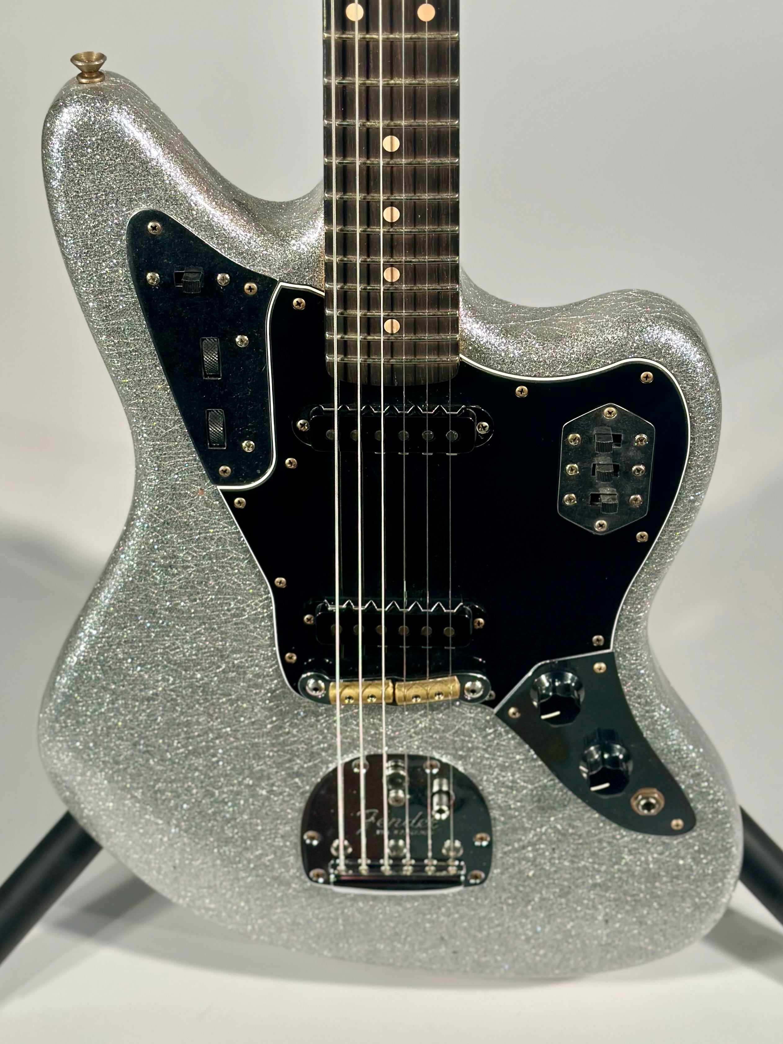 Fender Custom Shop 1962 Jaguar Journeyman Relic, Silver Sparkle