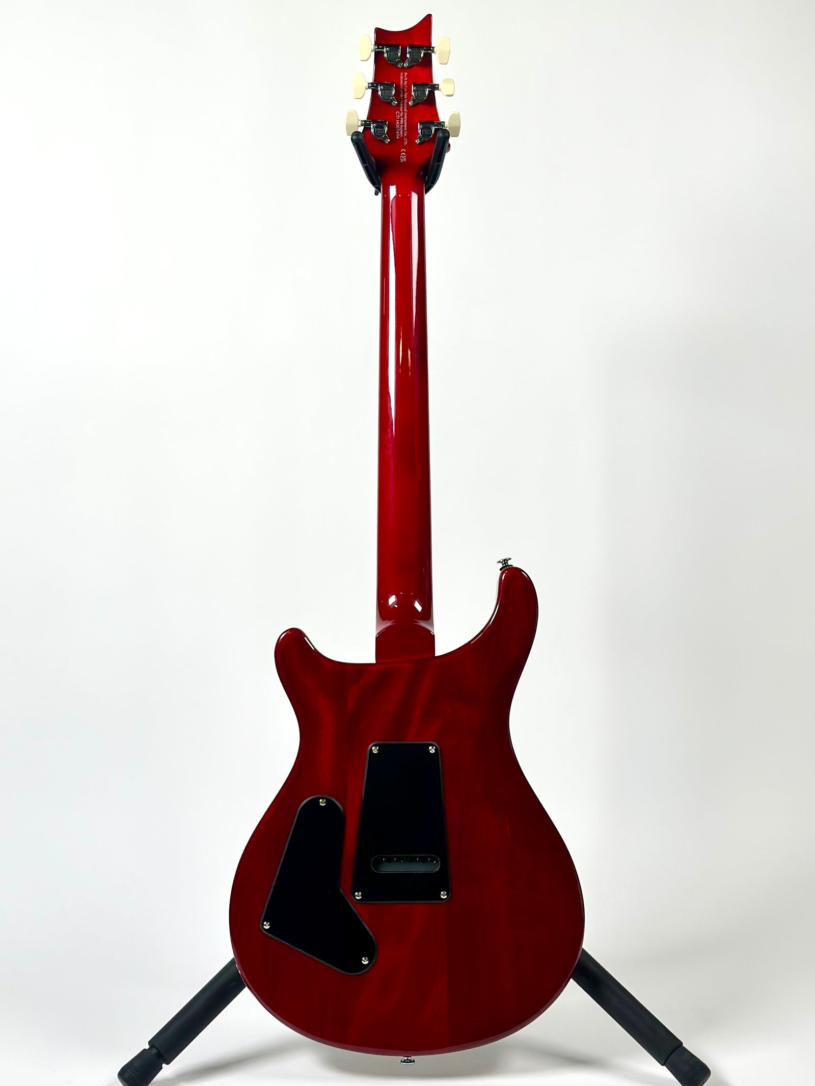 PRS SE Custom 24-08 Quilt, Charcoal Cherry Burst