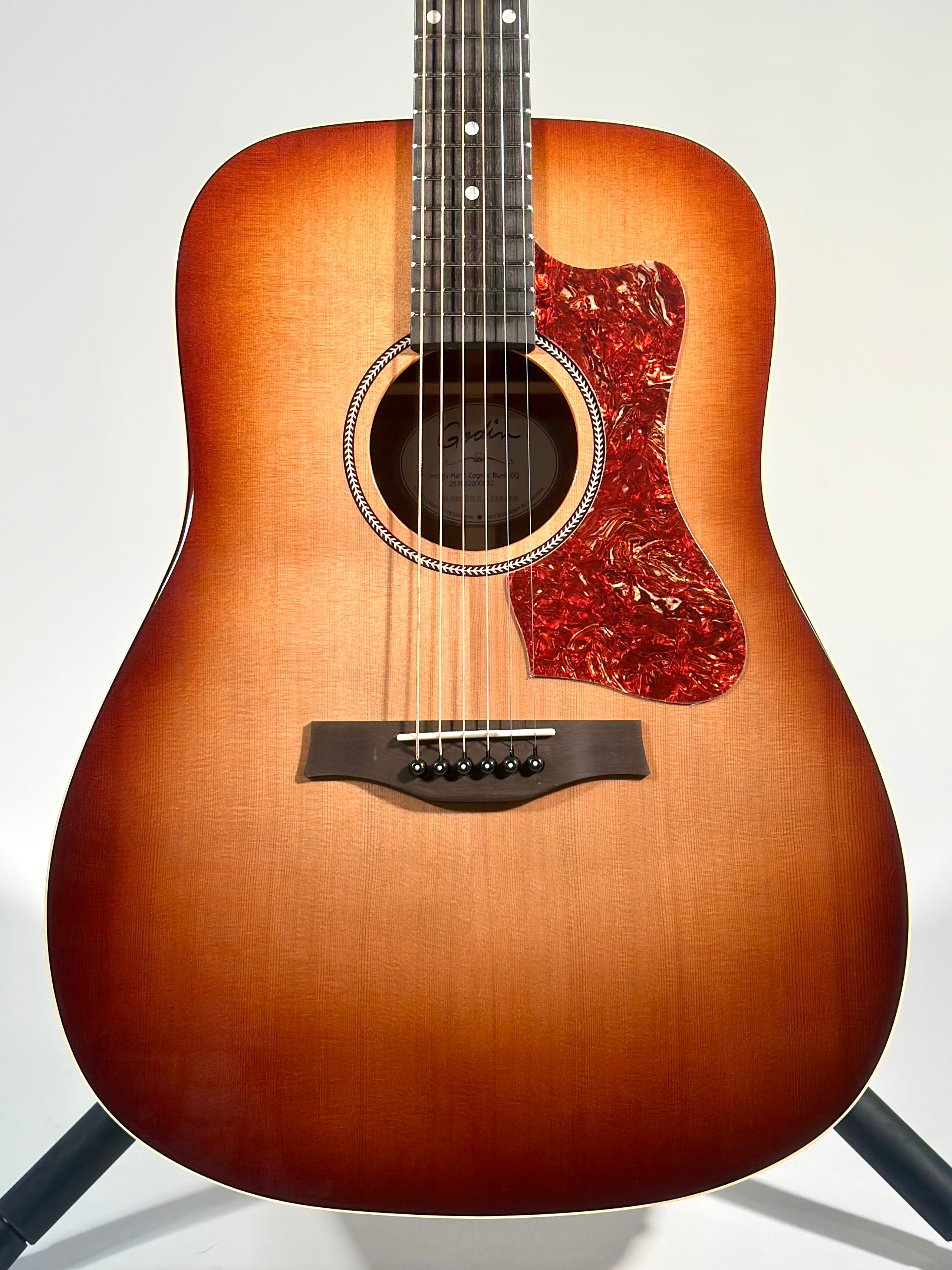 Godin Century Maho, Cognac Burst EQ