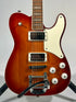 Squier Paranormal Troublemaker Telecaster with Deluxe Bigsby, Honey Sunburst