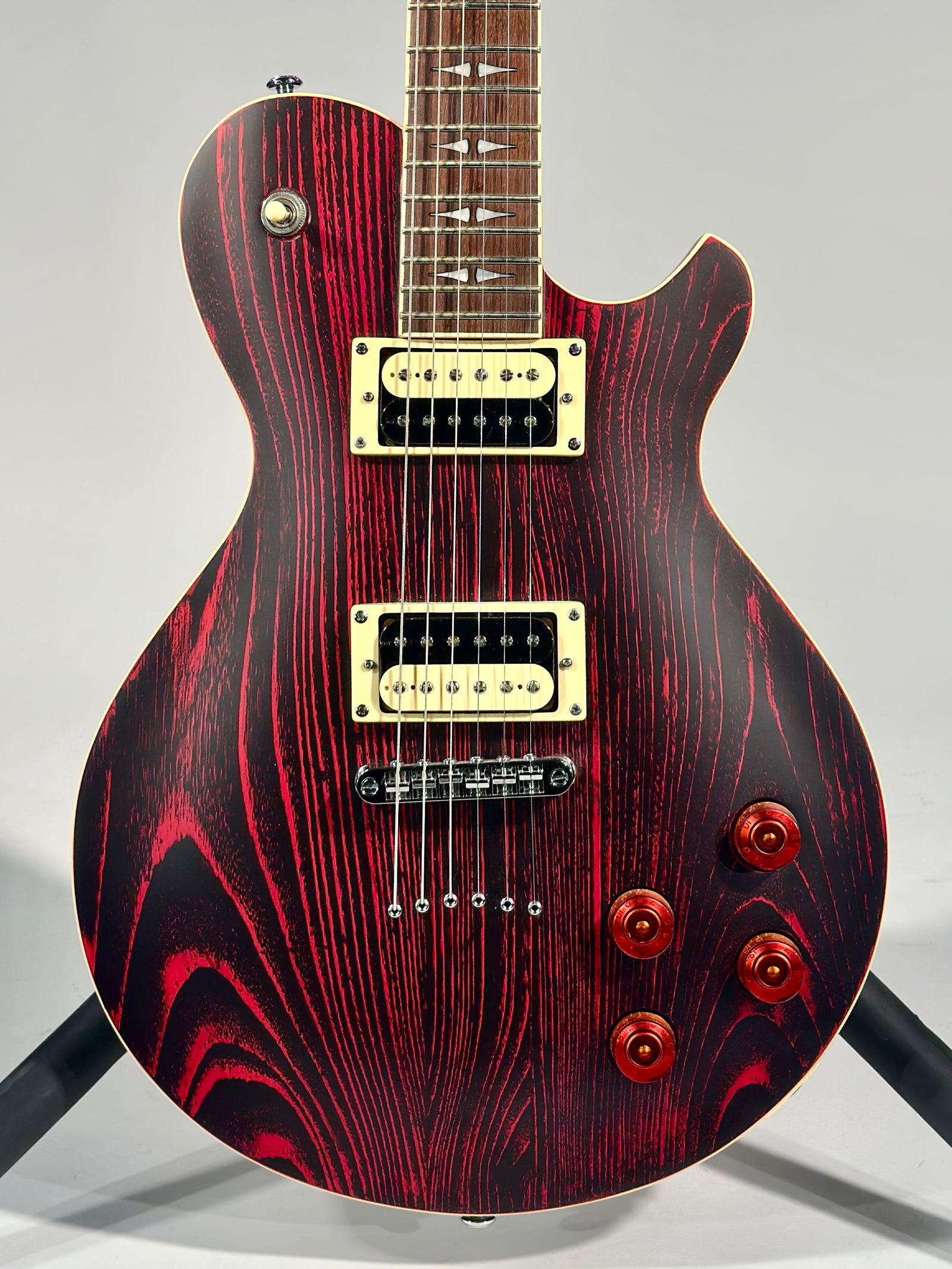 Michael Kelly Patriot Decree SB, Open Pore Cherry Red (Consignment)