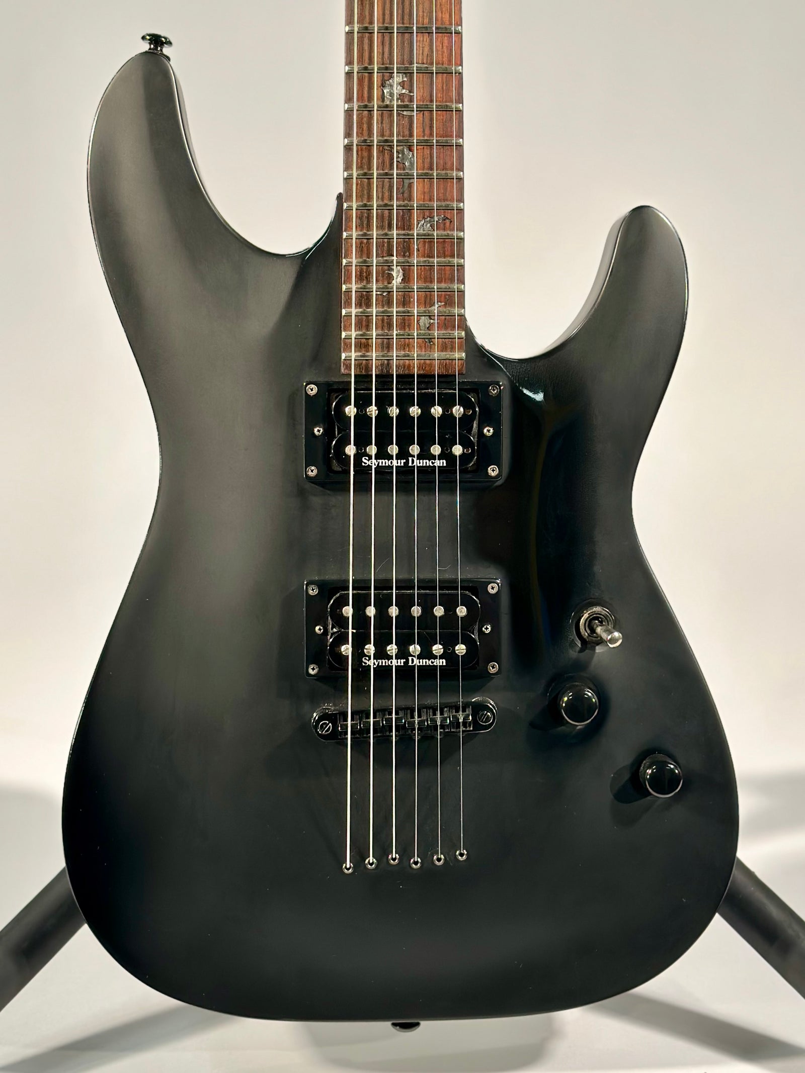 Schecter Damien-6, Satin Black (Trade In)