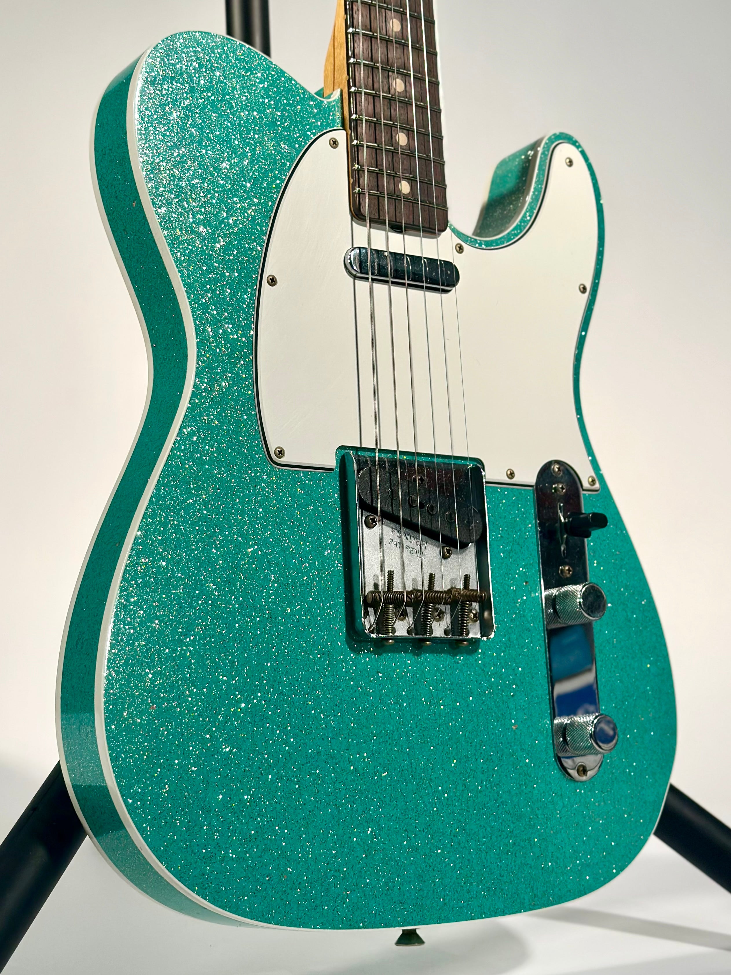 Fender Custom Shop 1960 Telecaster Journeyman, Sea Foam Sparkle