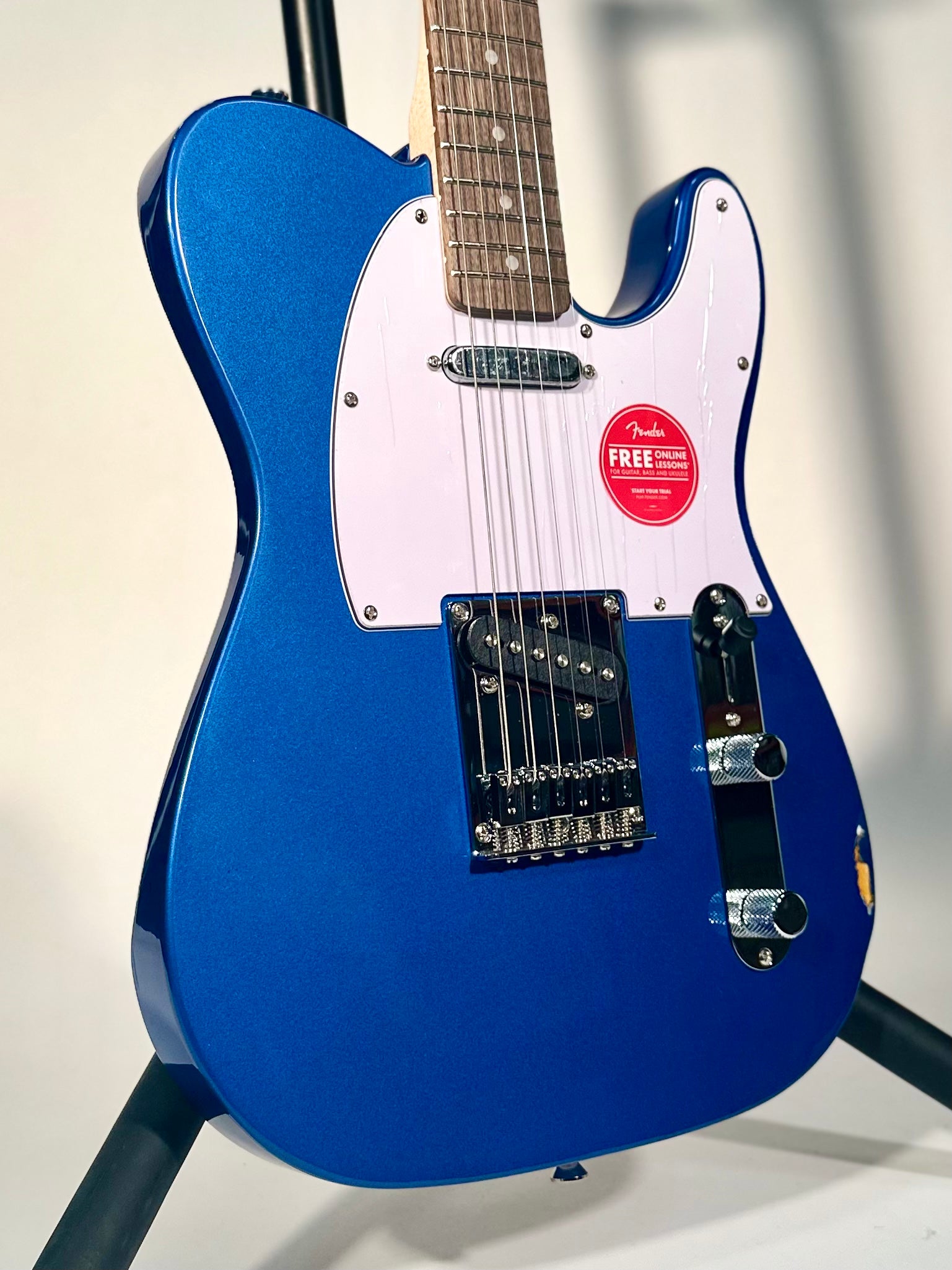 Squier Affinity Telecaster, Lake Placid Blue (Finish Flaw)