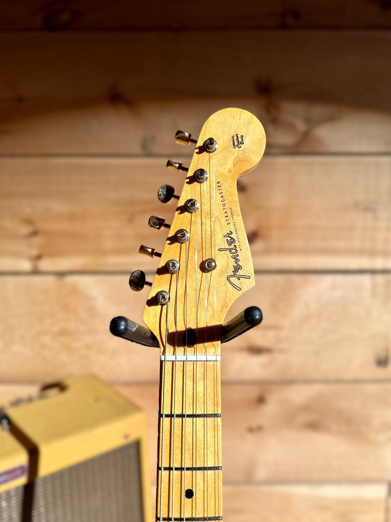 Fender Custom Shop '55 Stratocaster DLX Closet Classic, Faded Aged Fiesta Red