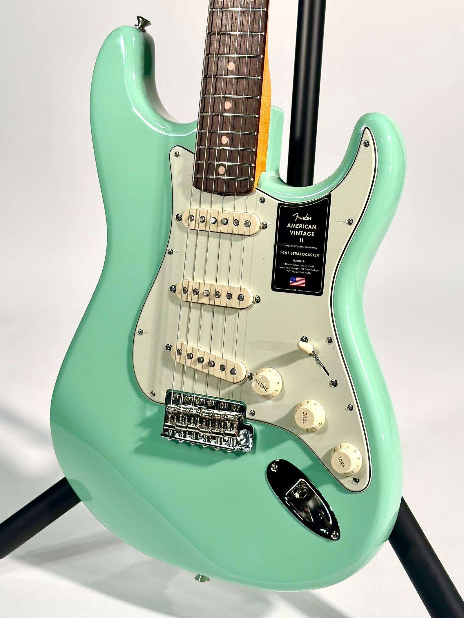 Fender American Vintage II 1961 Stratocaster, Surf Green