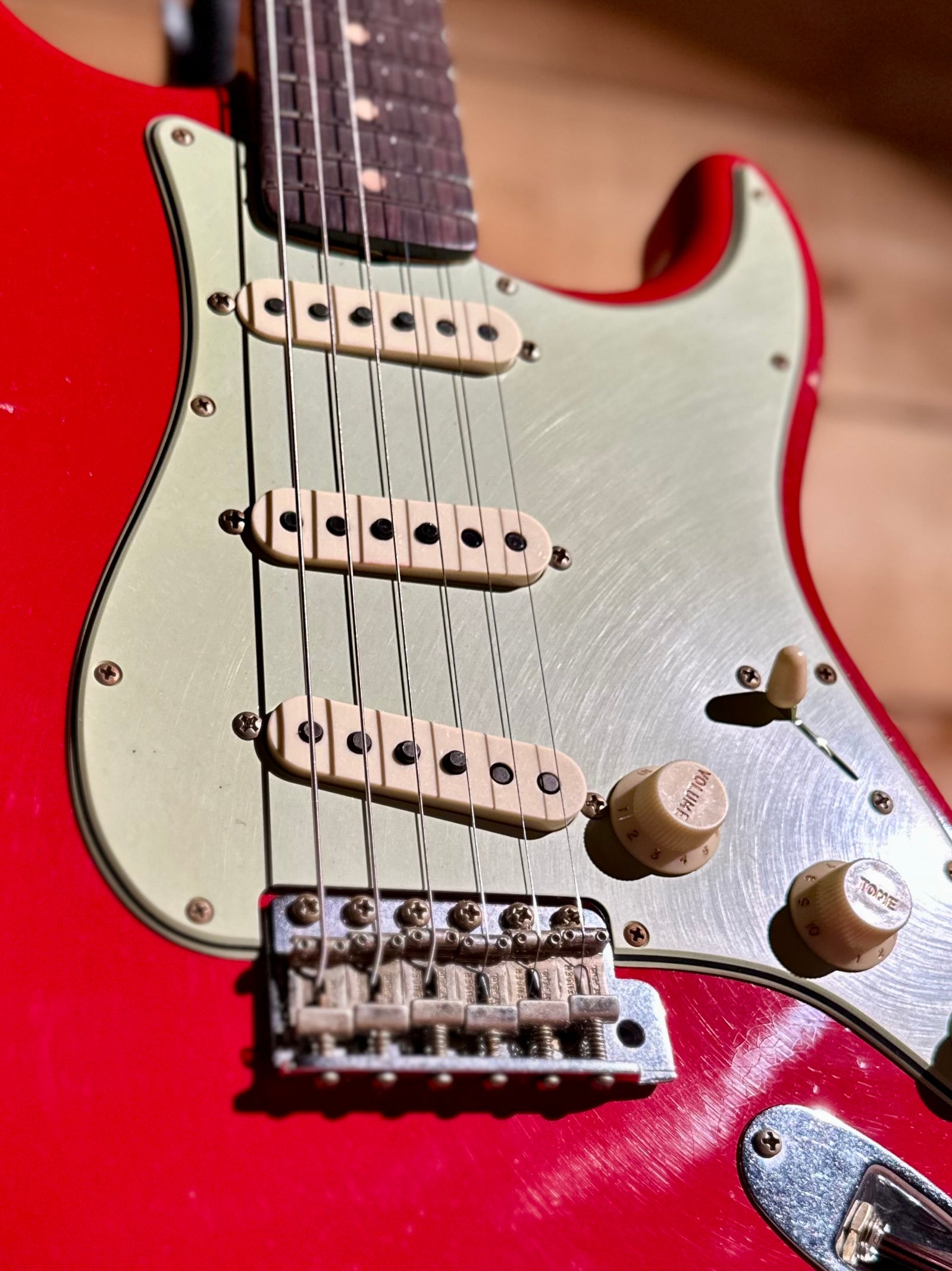 Fender Custom Shop '62 Stratocaster Relic, Aged Seminole Red