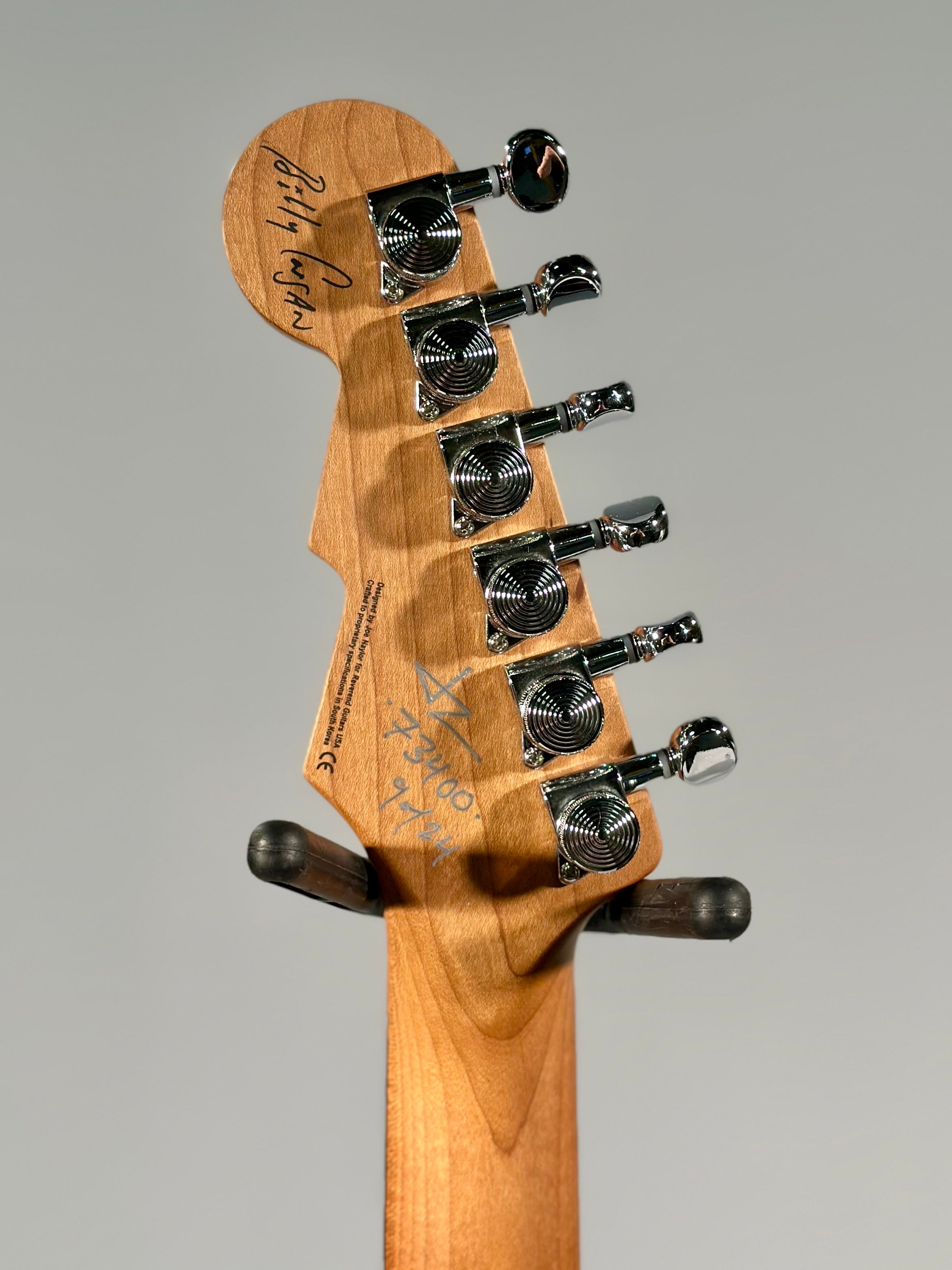 Reverend Billy Corgan Signature Drop-Z Infinite Sadness Edition, Black Sparkle