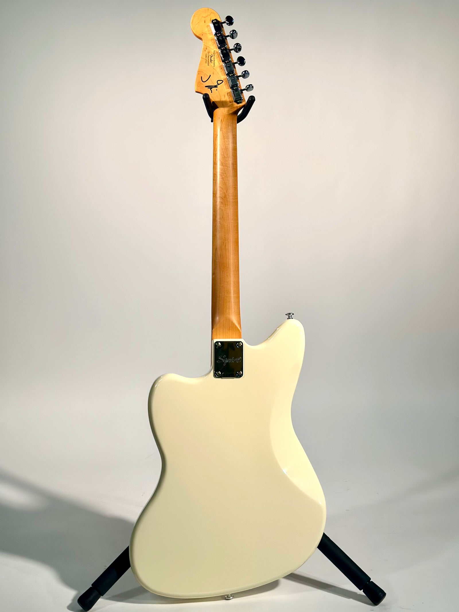 Squier J Mascis Jazzmaster, Vintage White (Consignment)