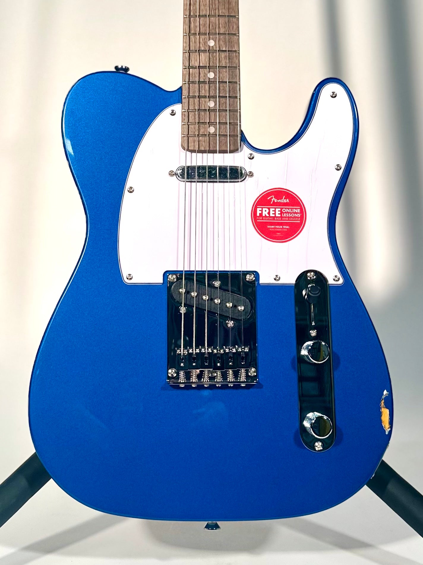 Squier Affinity Telecaster, Lake Placid Blue (Finish Flaw)