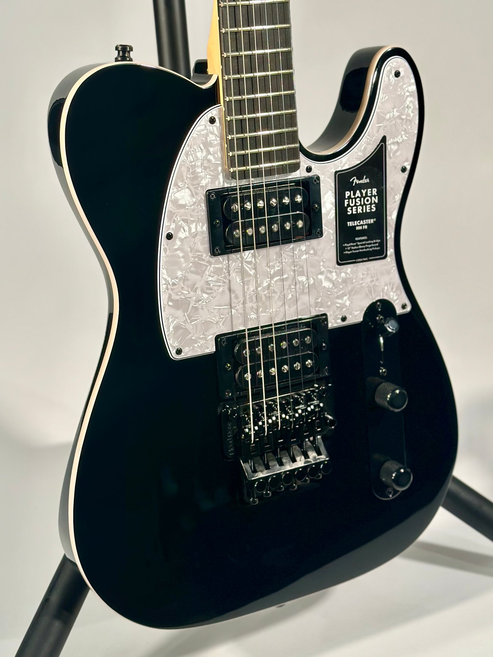 Fender Limited Edition Player Fusion Telecaster HH Floyd Rose, Black