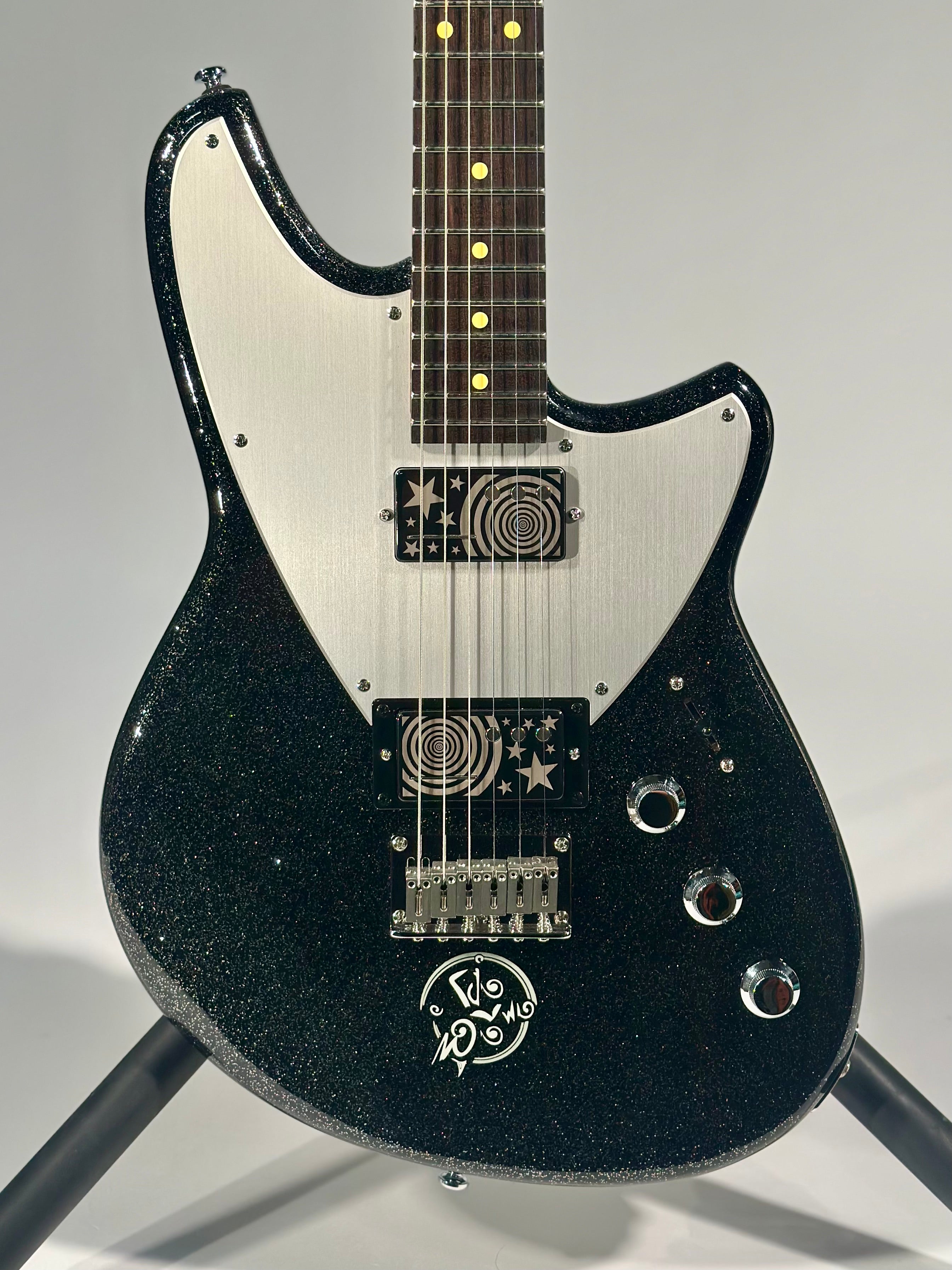 Reverend Billy Corgan Signature Z-One Infinite Sadness Edition, Black Sparkle