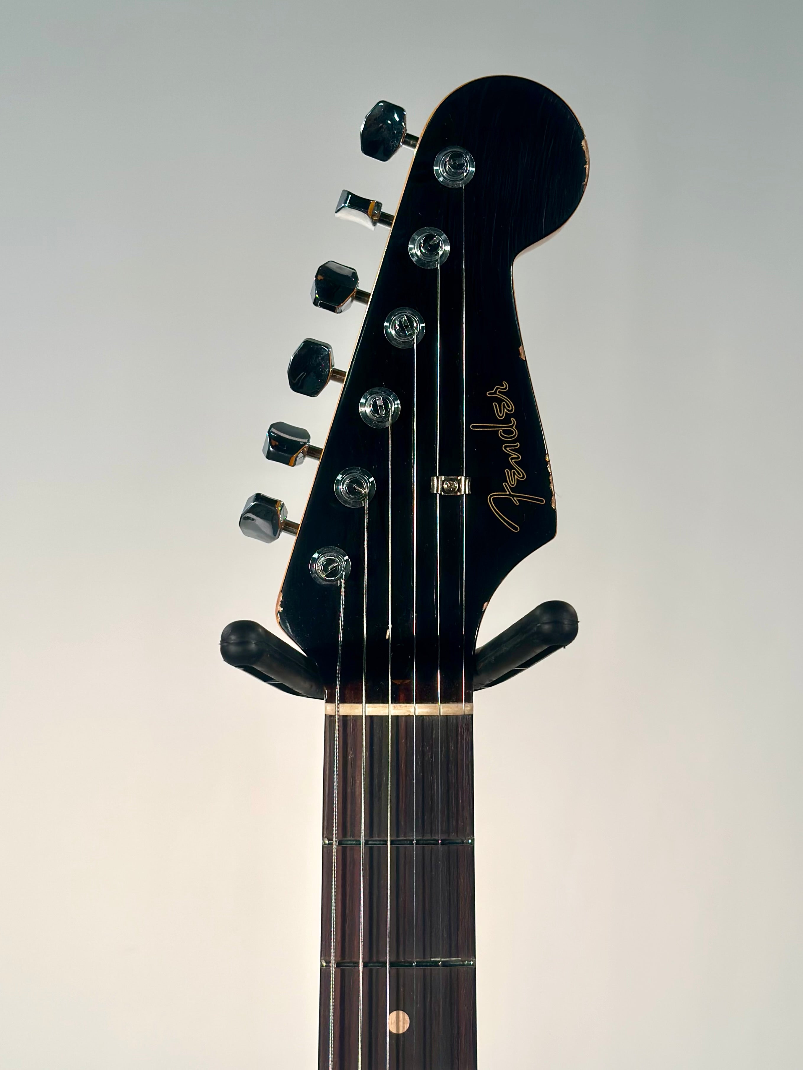 Fender Custom Shop Deluxe Stratocaster Heavy Relic, 3A Rosewood Fingerboard, Aged Black