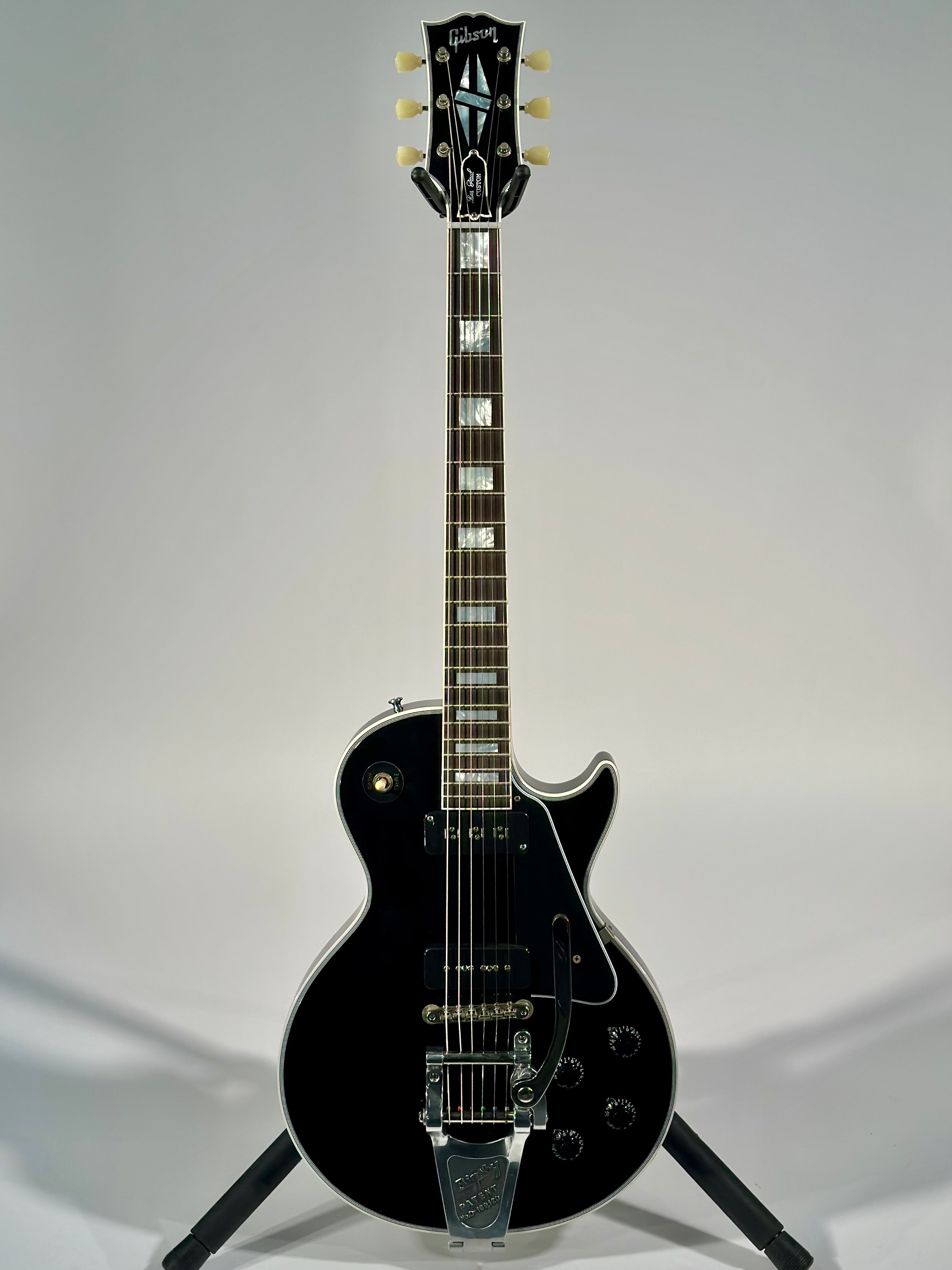 Gibson Murphy Lab 1954 Les Paul Custom VOS with Bigsby, Antique Hardware, Ebony