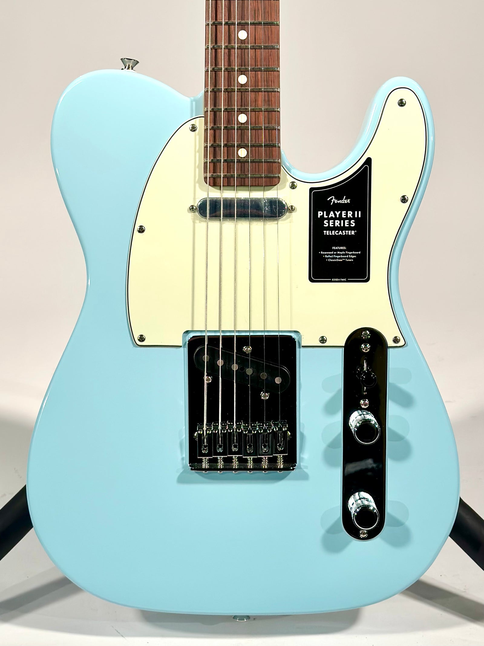 Fender 75th Anniversary Player II Telecaster, Daphne Blue