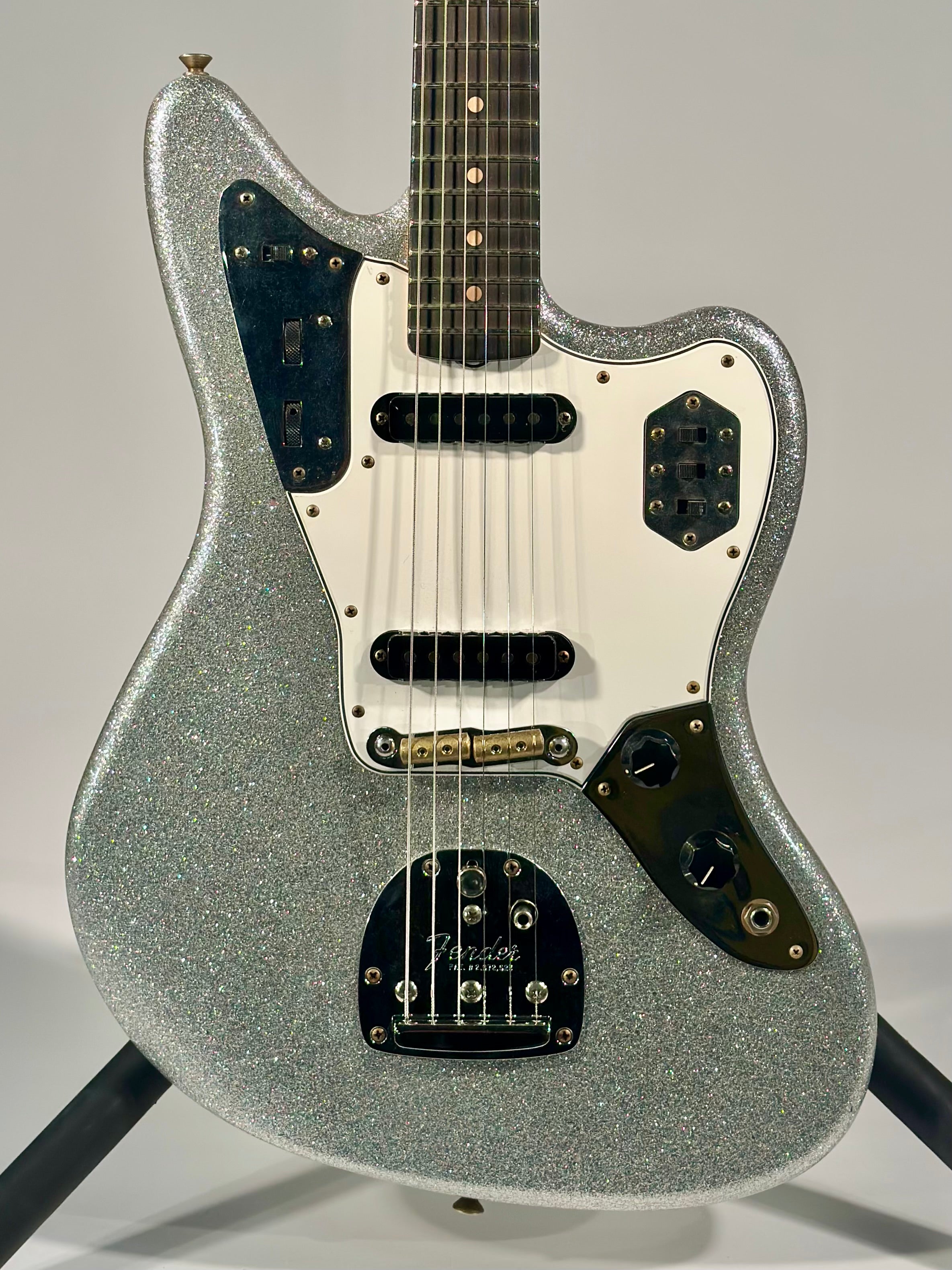 Fender Custom Shop 1962 Jaguar Journeyman, Silver Sparkle