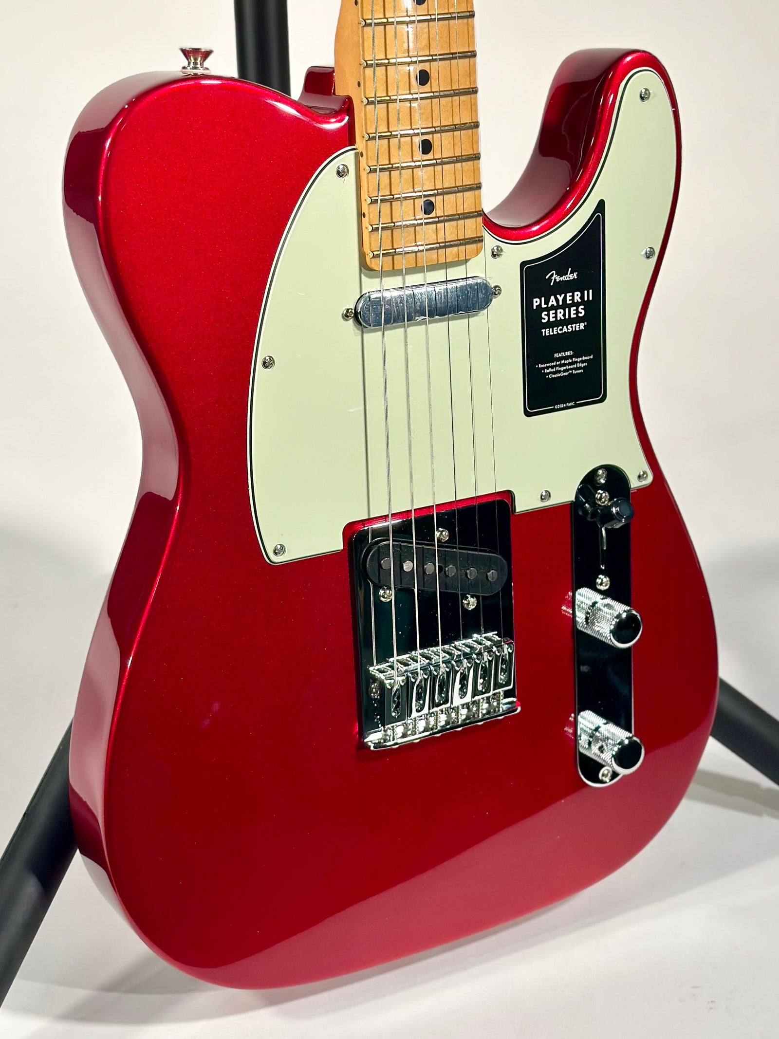 Fender 75th Anniversary Player II Telecaster, Candy Apple Red