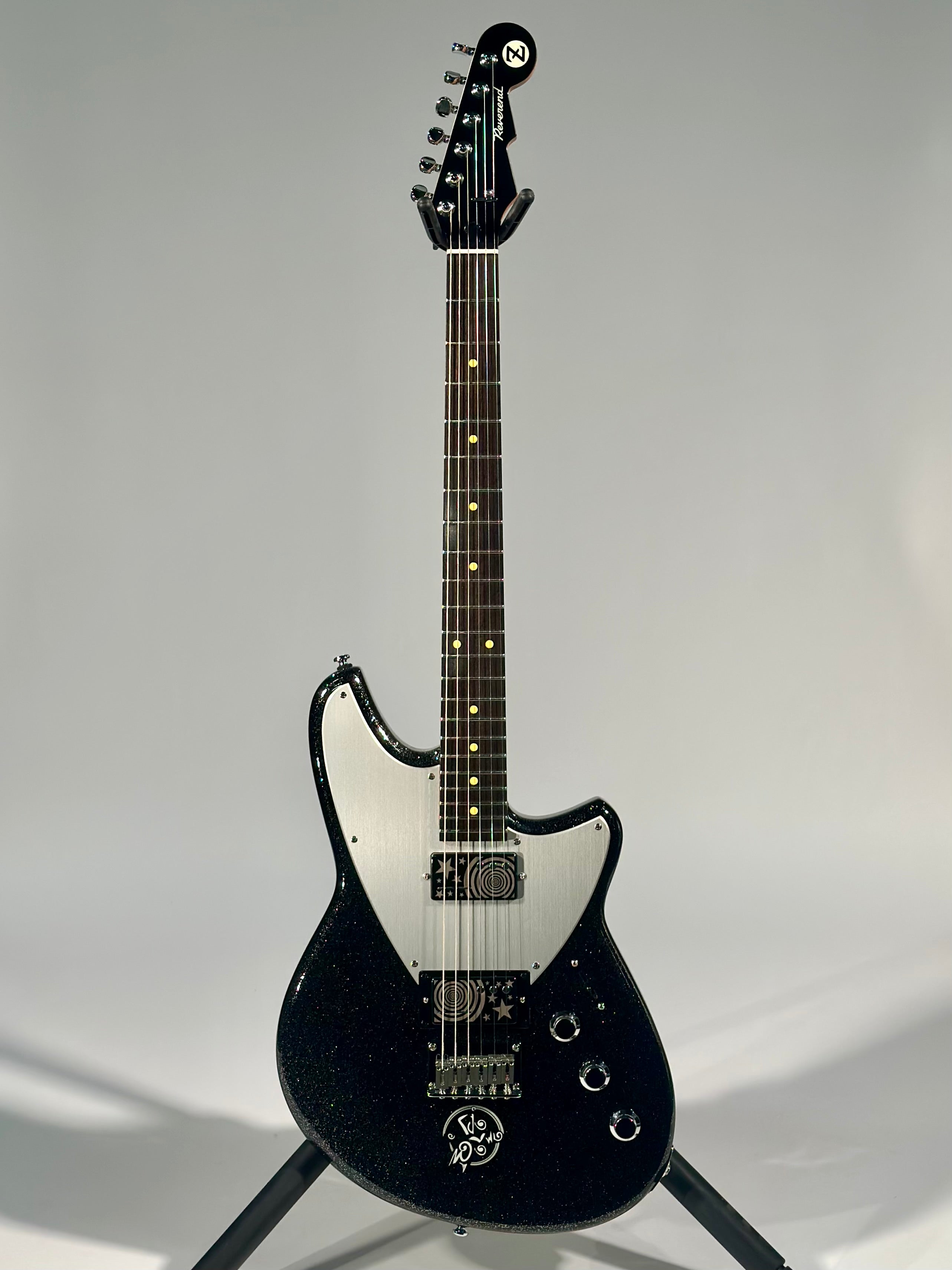 Reverend Billy Corgan Signature Z-One Infinite Sadness Edition, Black Sparkle