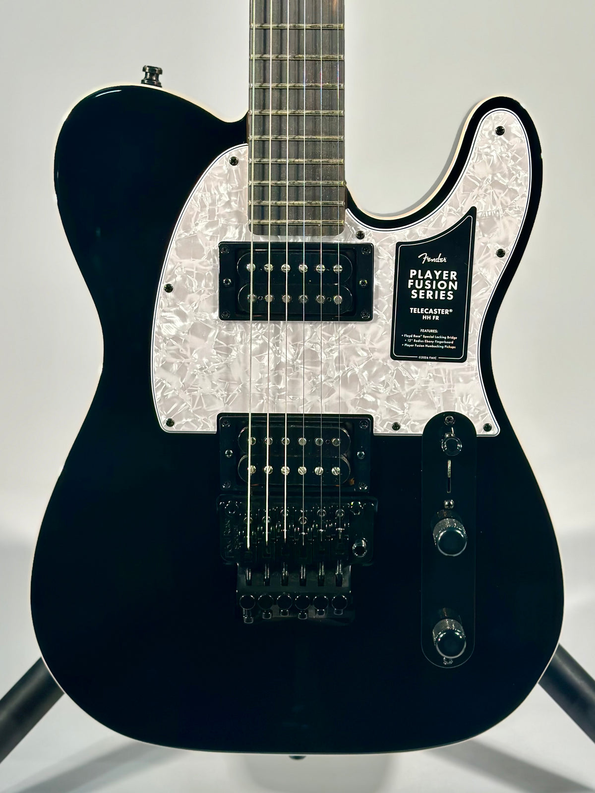 Fender Limited Edition Player Fusion Telecaster HH Floyd Rose, Black