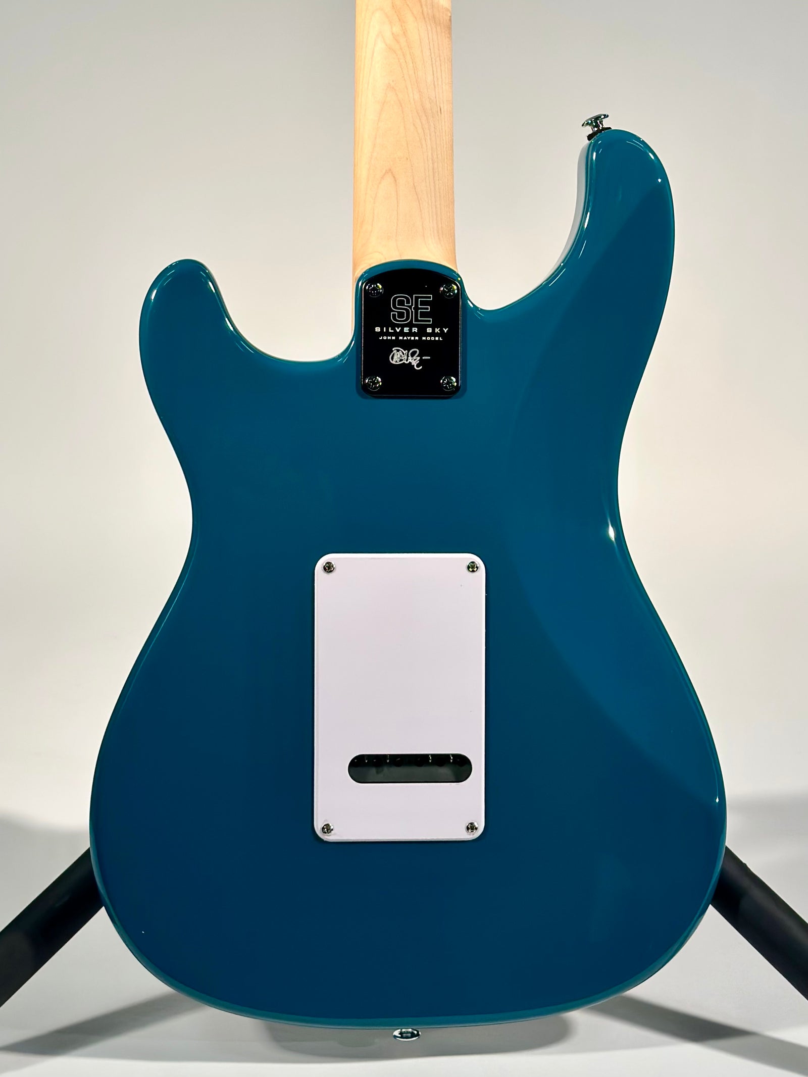 PRS SE Silver Sky, Nylon Blue