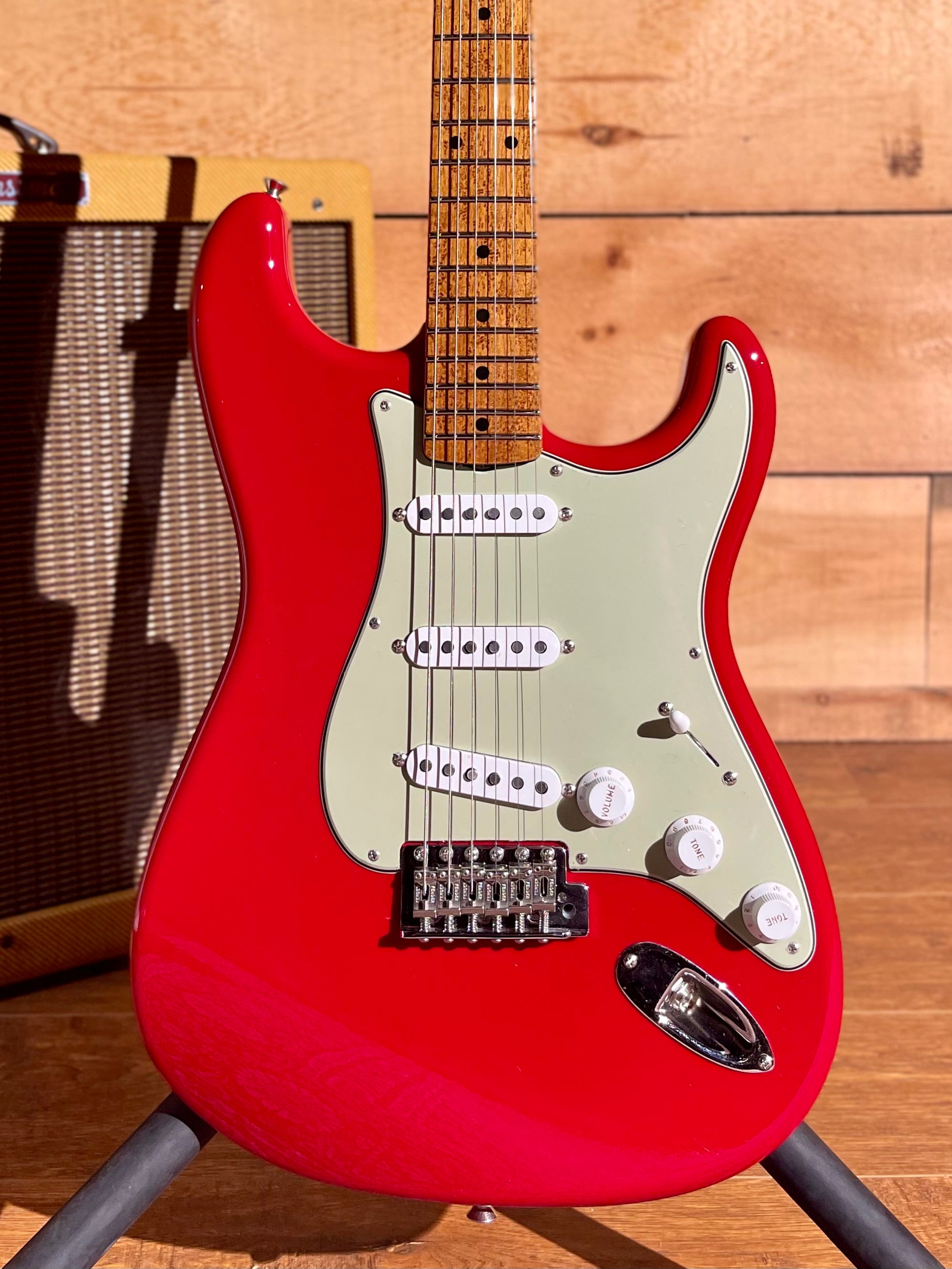 Fender Custom Shop 1955 Stratocaster, Time Capsule Package, Seminole Red