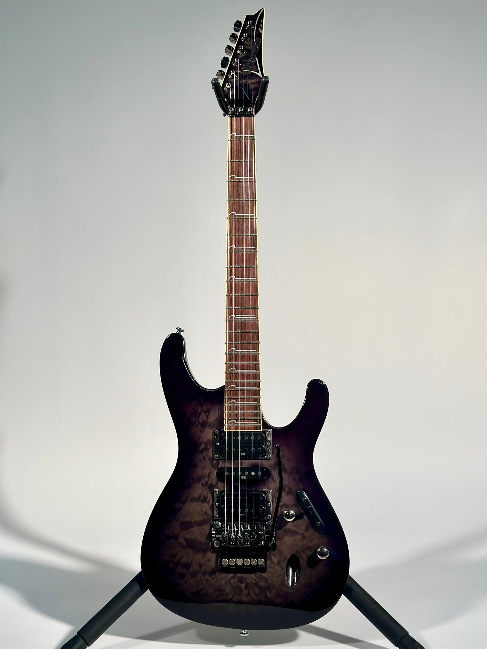 Ibanez S570DXQM, Charcoal (Trade In)