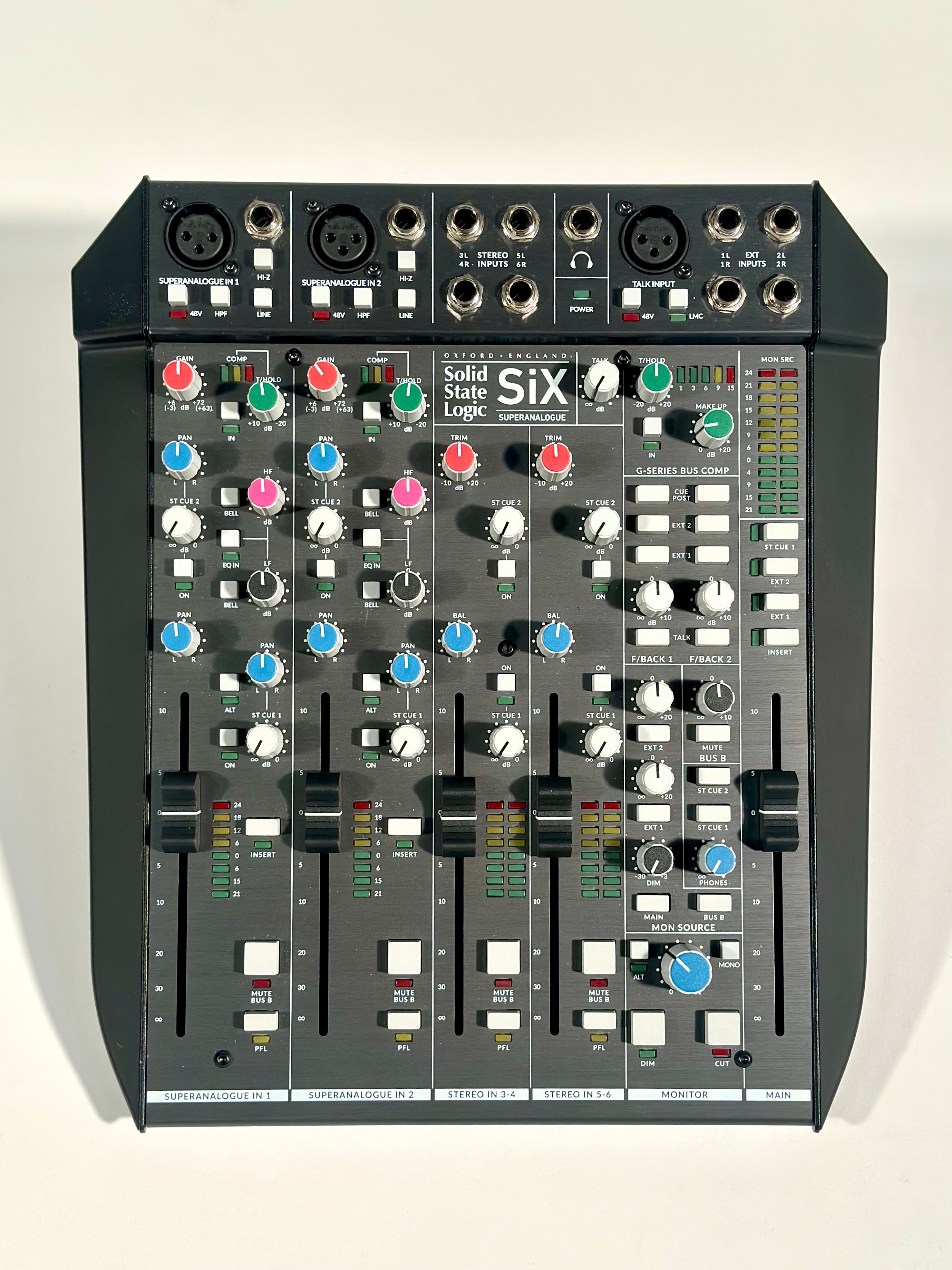 Solid State Logic SiX 6-Channel Super Analogue Desktop Mixer (Trade In)