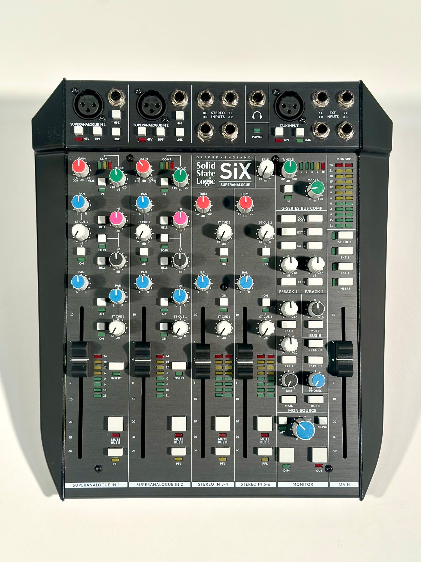 Solid State Logic SiX 6-Channel Super Analogue Desktop Mixer (Trade In)
