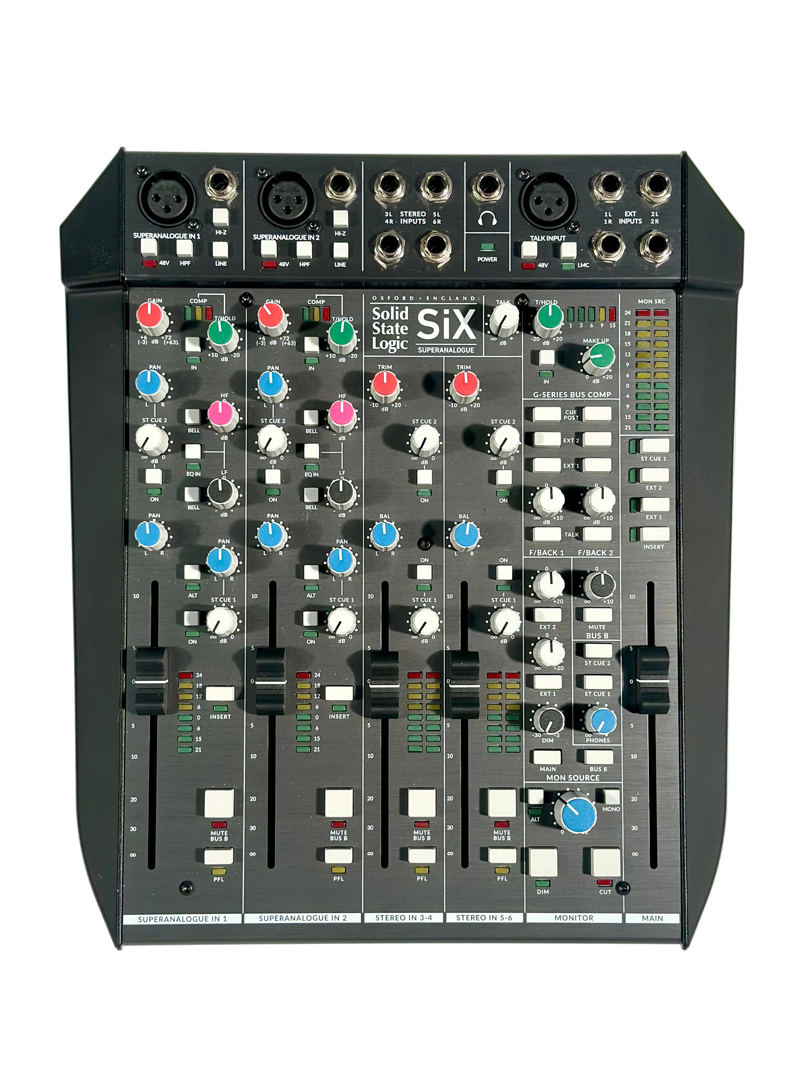 Solid State Logic SiX 6-Channel Super Analogue Desktop Mixer (Trade In)
