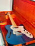 Fender American Vintage II 1972 Telecaster Thinline, Maple Fingerboard, Lake Placid Blue (Consignment)