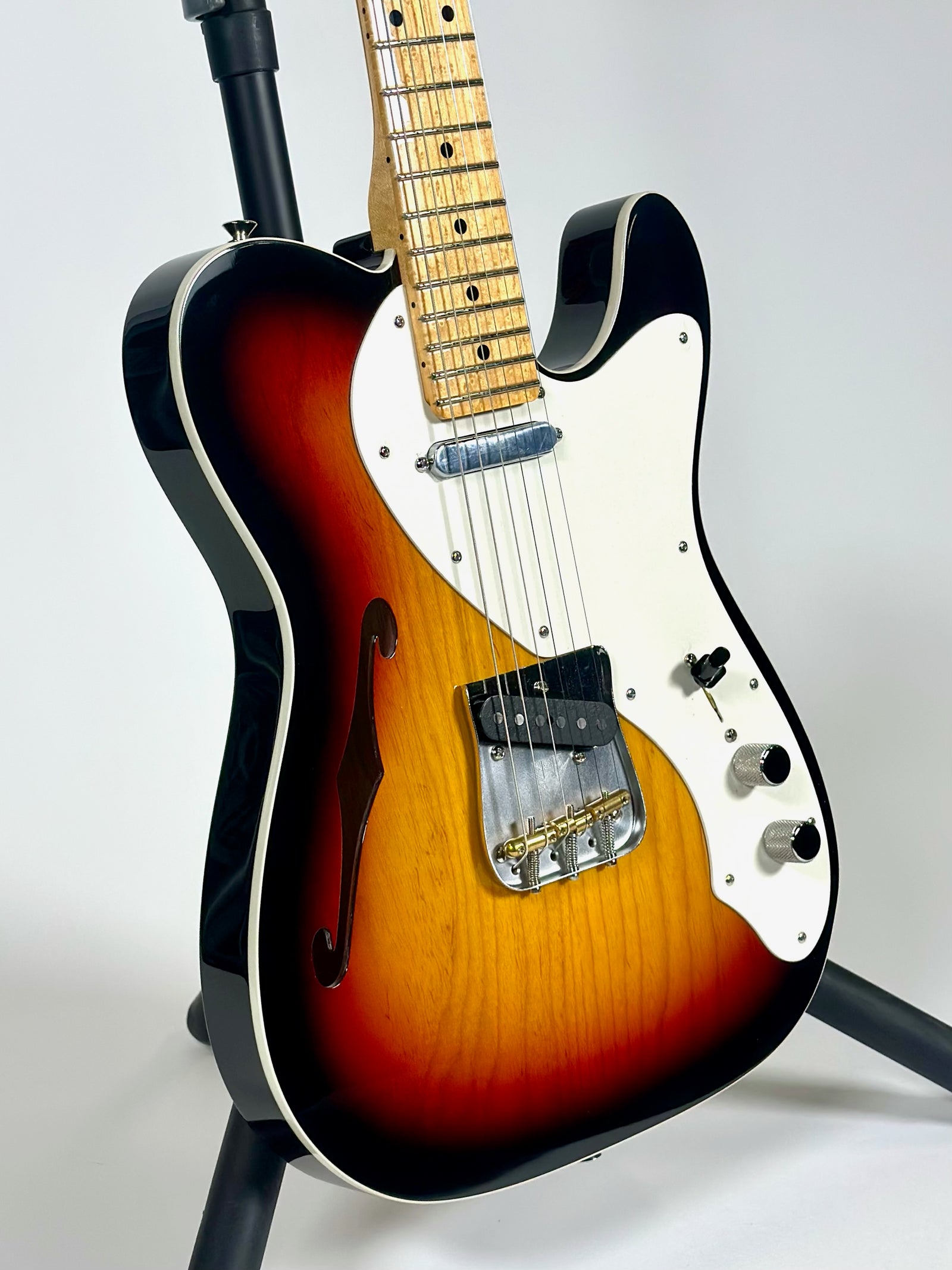 Fender Custom Shop American Telecaster Thinline NOS, Target 3 Color Sunburst
