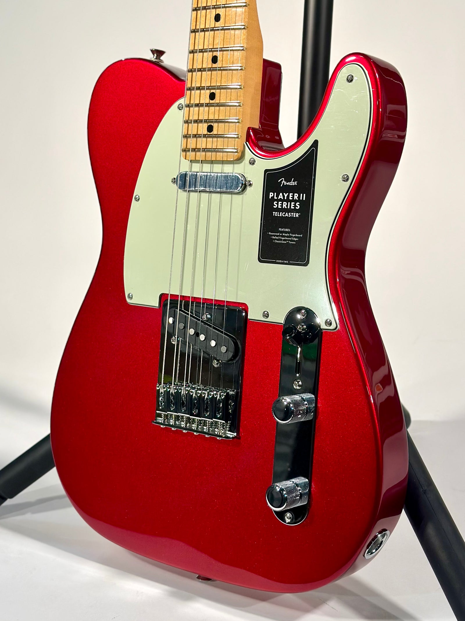 Fender 75th Anniversary Player II Telecaster, Candy Apple Red