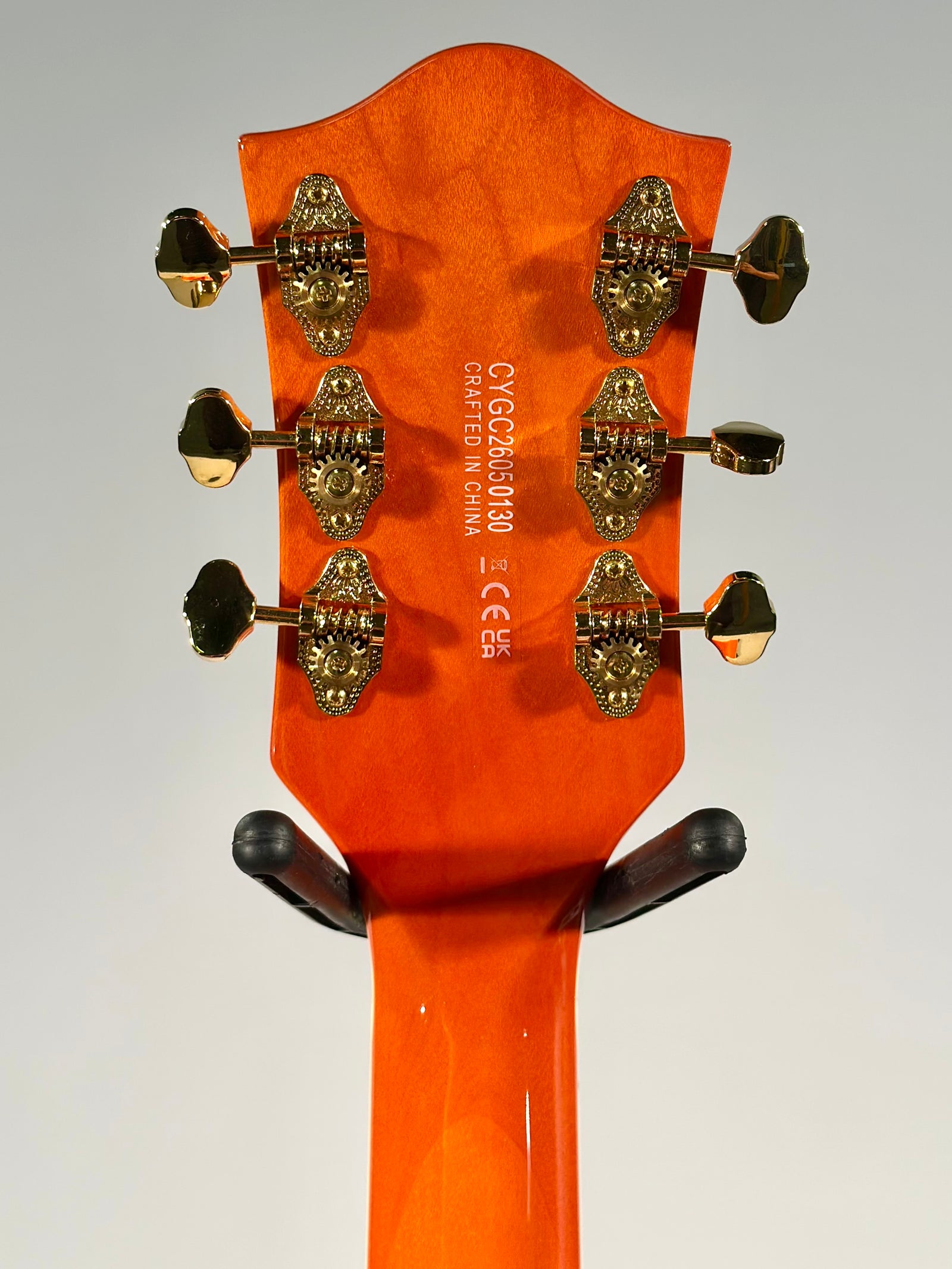 Gretsch Synchromatic Nashville Hollow Body Single-Cut with Bigsby, 50's Orange Stain