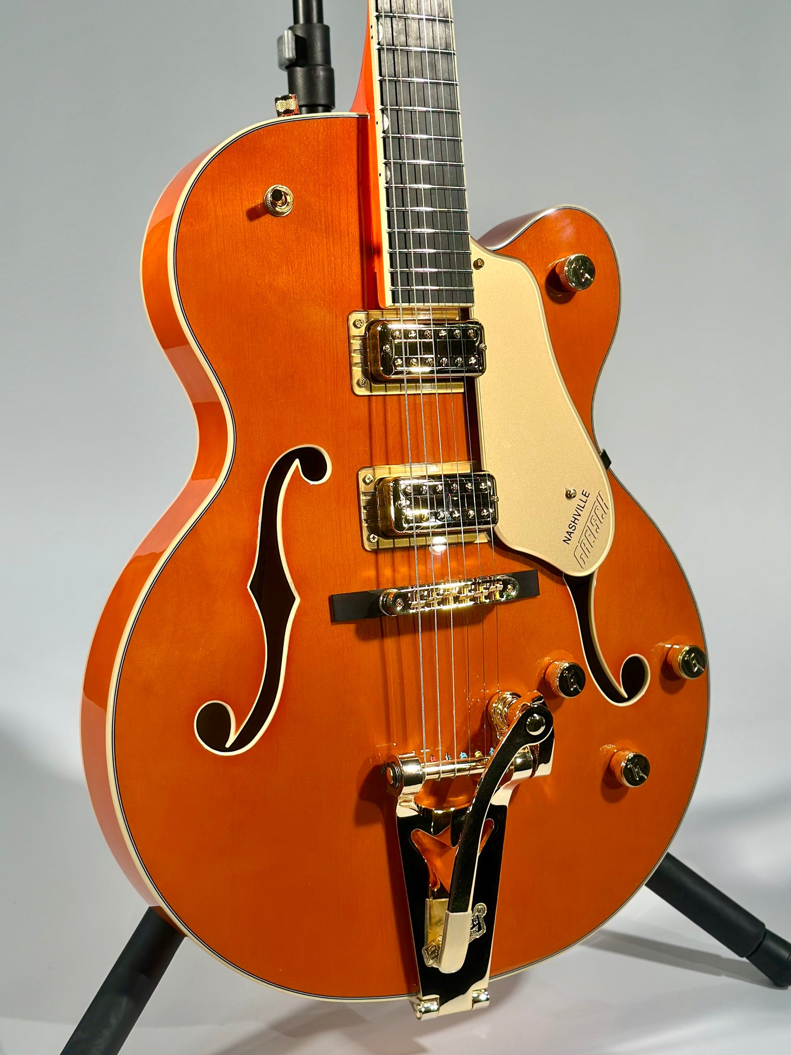 Gretsch Synchromatic Nashville Hollow Body Single-Cut with Bigsby, 50's Orange Stain