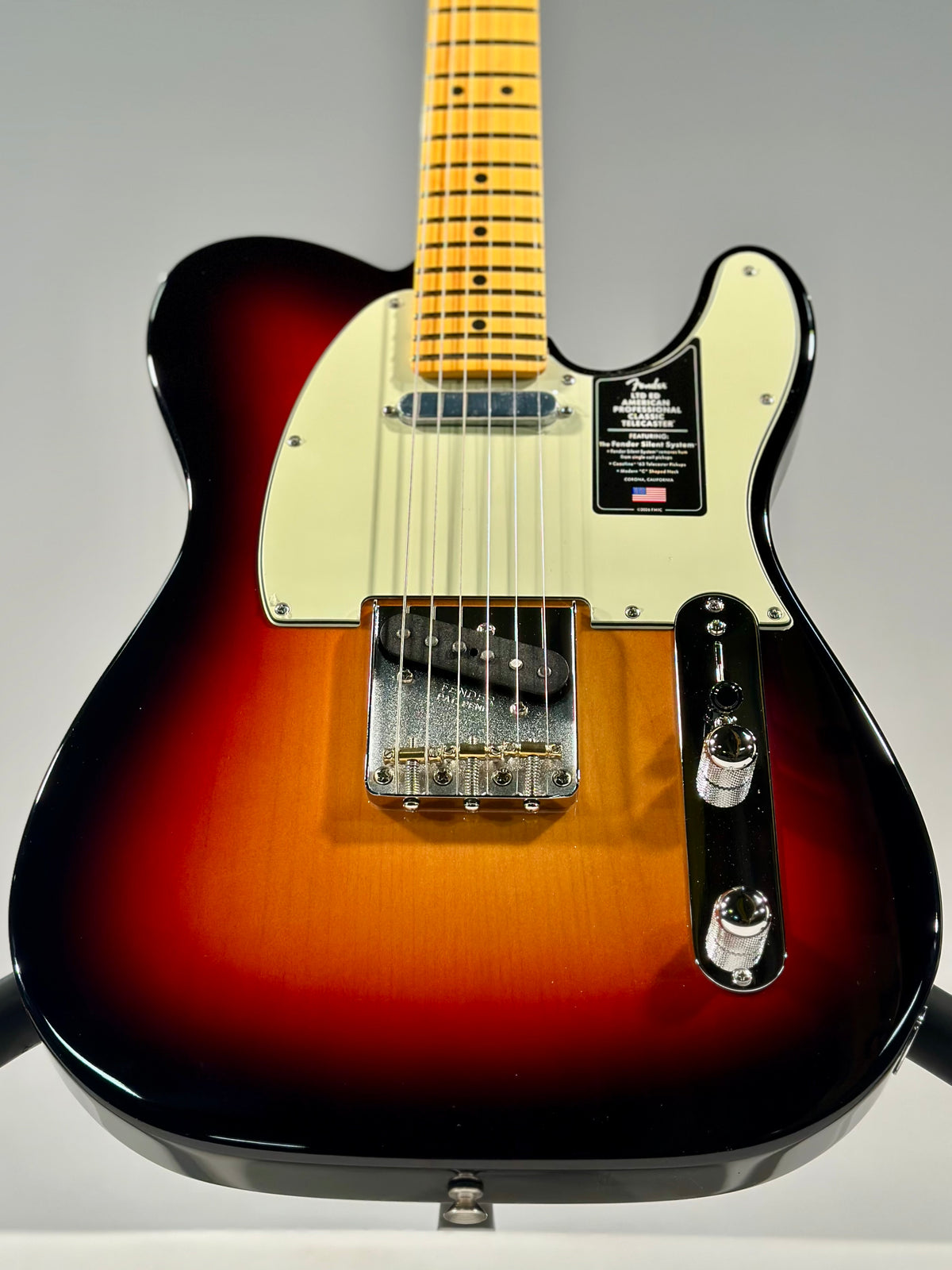 Fender Limited Edition American Professional Classic Silent System Telecaster, 3-Color Sunburst
