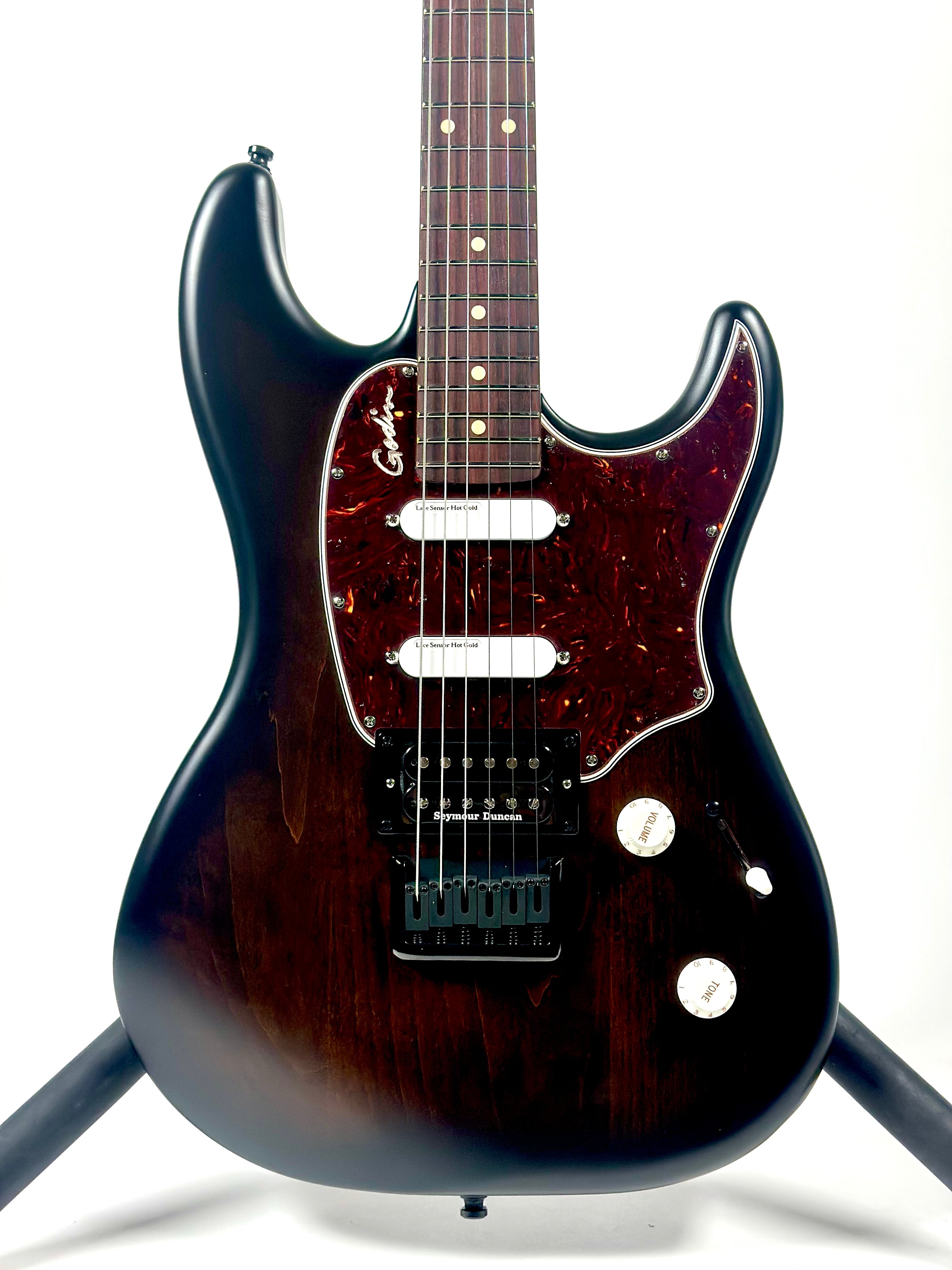 Godin Session R-HT Pro, Bourbon Burst