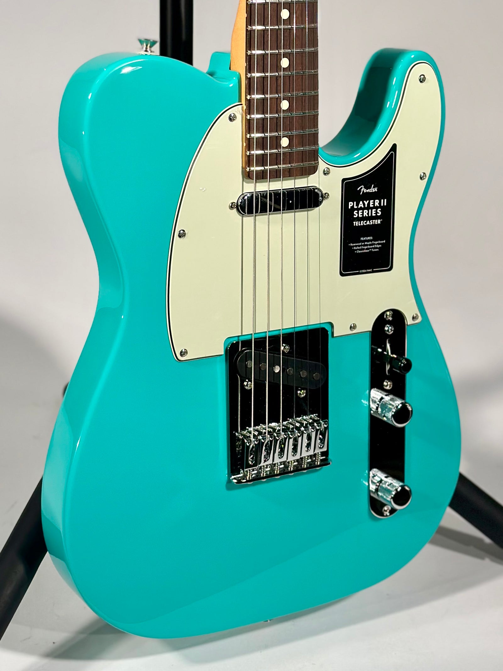 Fender 75th Anniversary Player II Telecaster, Seafoam Green
