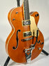 Gretsch G6120T-BSSMK Brian Setzer Signature Nashville Hollow Body '59 ''Smoke'' with Bigsby, Smoke Orange