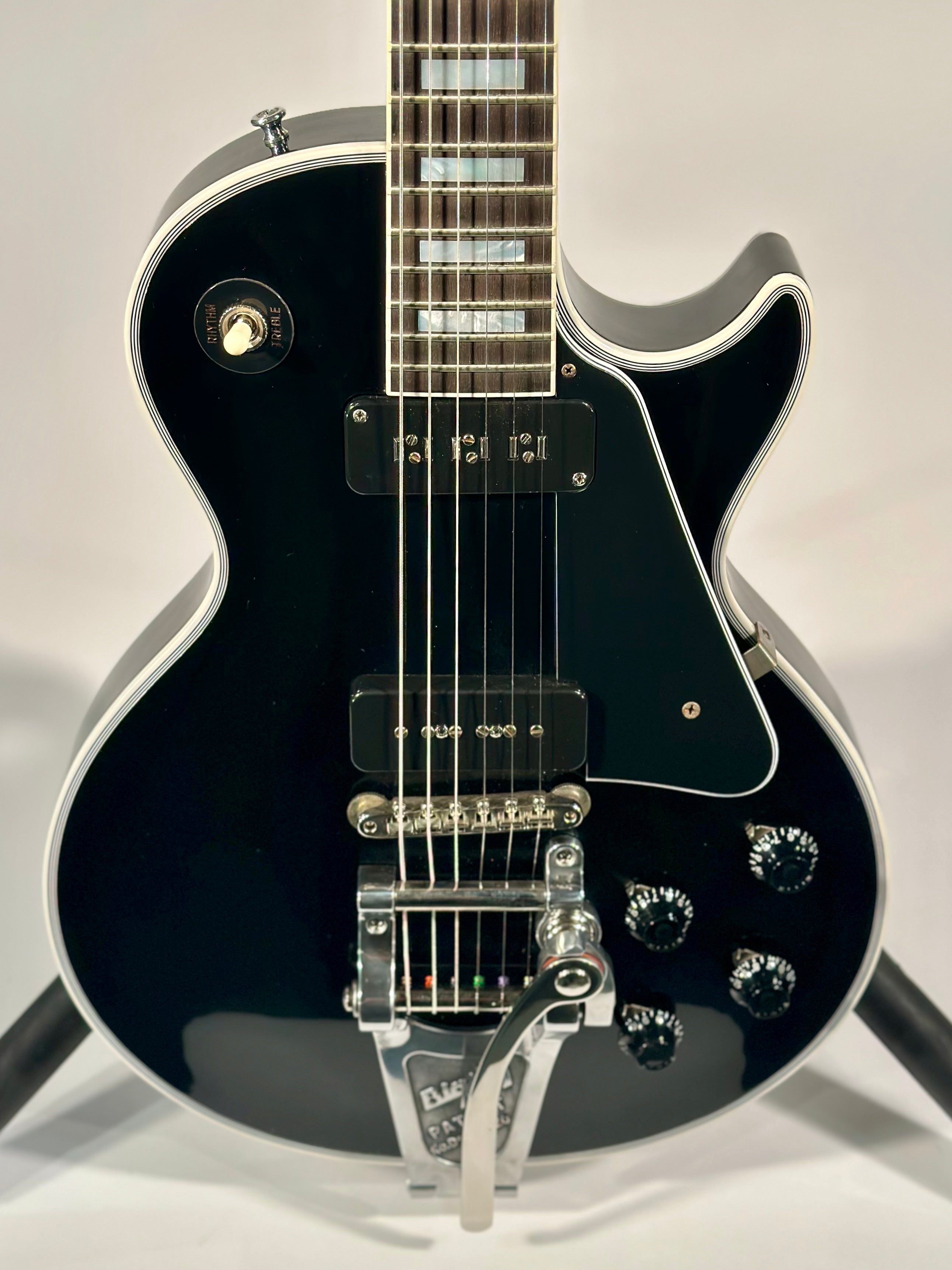 Gibson Murphy Lab 1954 Les Paul Custom VOS with Bigsby, Antique Hardware, Ebony