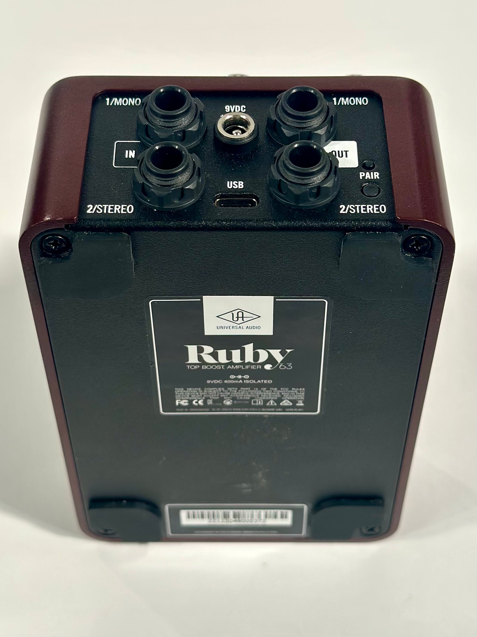 Universal Audio Ruby '63 Top Boost Amplifier (Trade In)