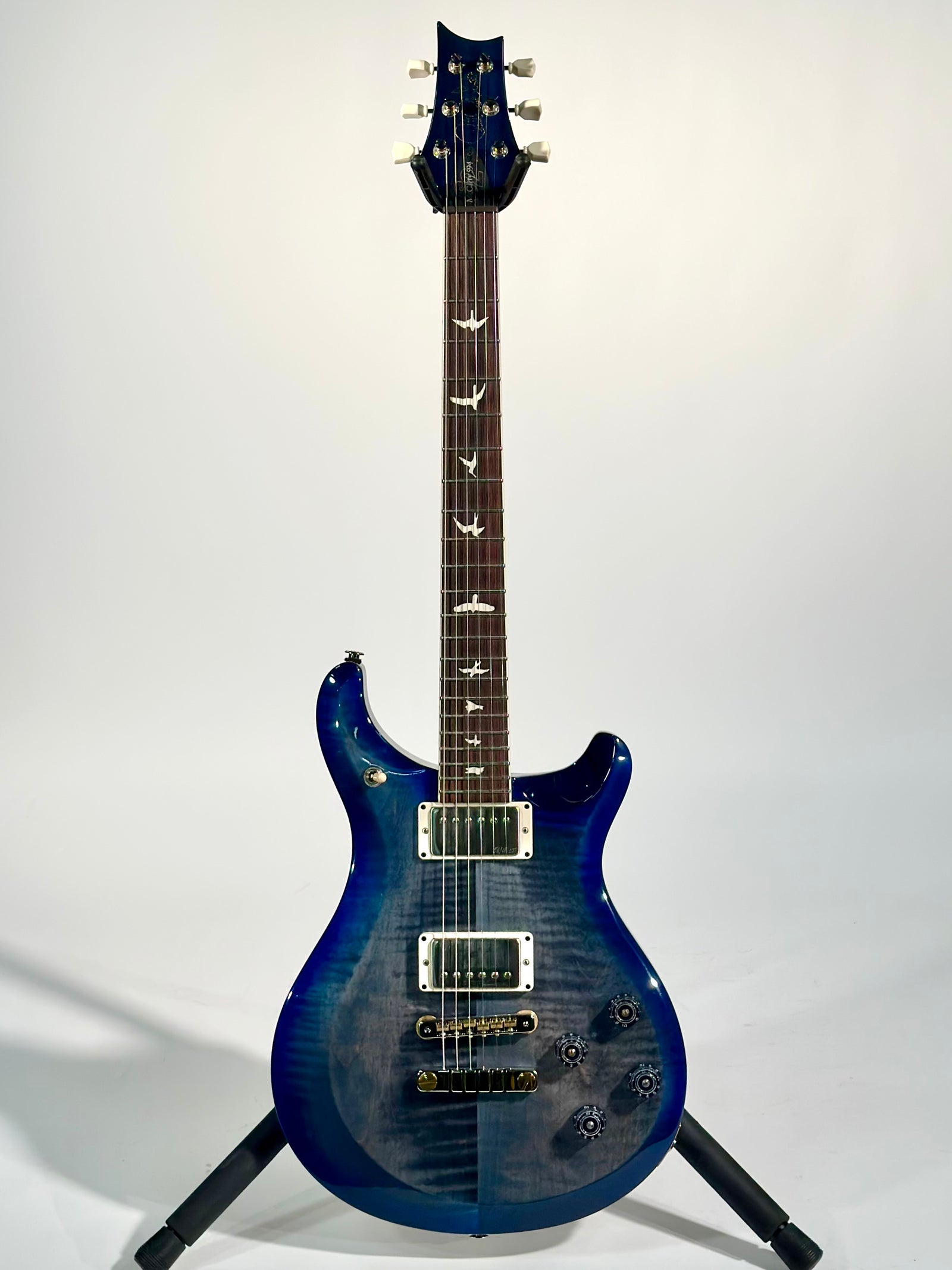 PRS S2 McCarty 594, Faded Gray Black Blue Burst (Consignment)