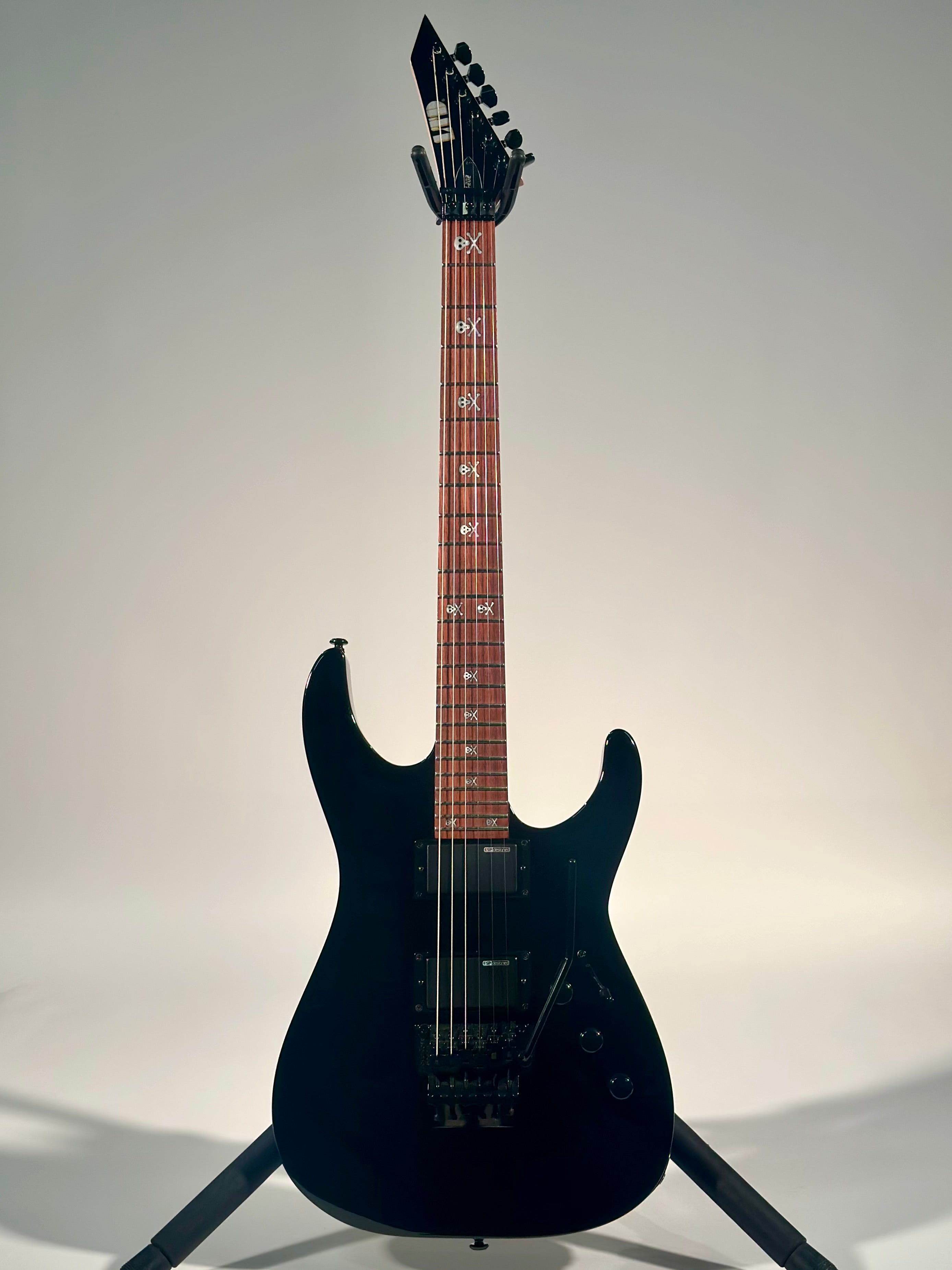 ESP LTD KH-202 Kirk Hammett Signature Guitar, Black