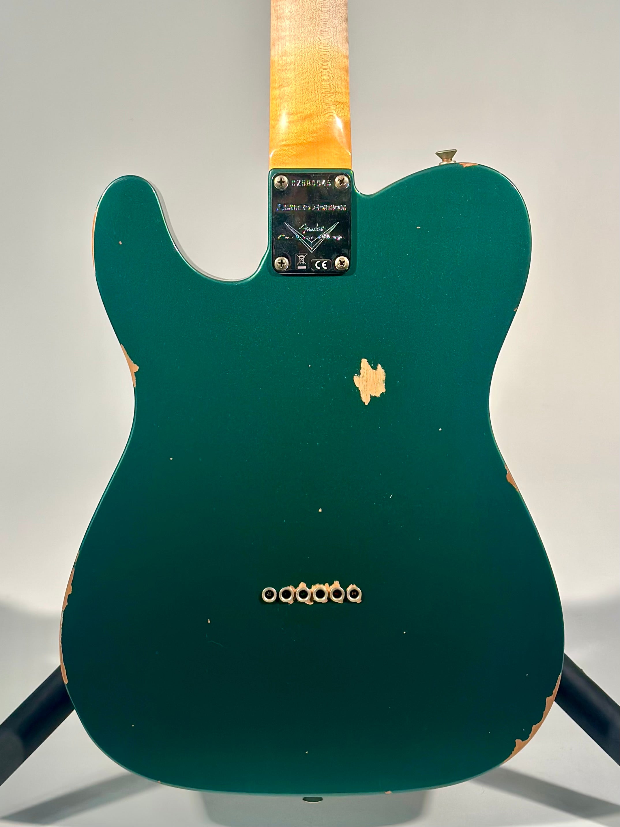 Fender Custom Shop Limited Edition 1960 Telecaster Relic, Aged Sherwood Green Metallic