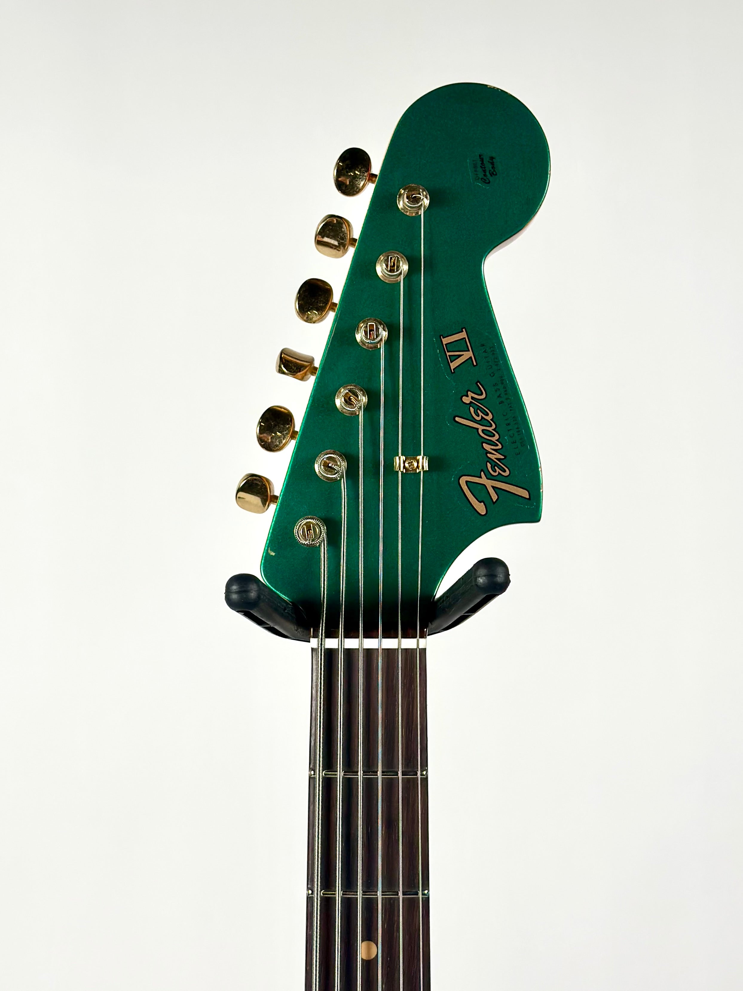 Fender Custom Shop 1966 Bass VI Journeyman Relic, Aged British Racing Green