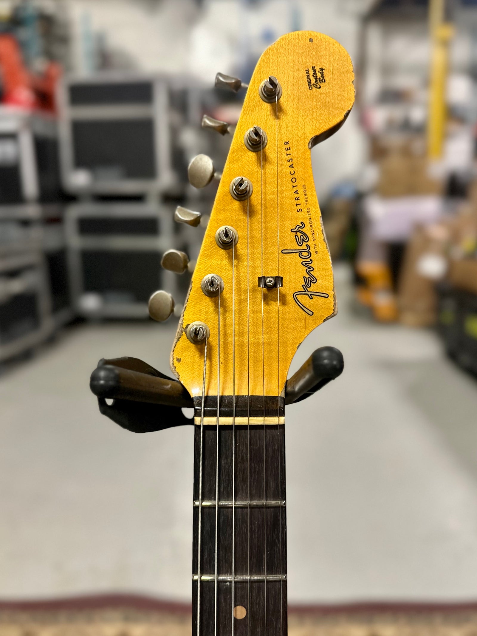 Fender Custom Shop 1961 Stratocaster Super Heavy Relic, Aged Dakota Red over 3-Color Sunburst