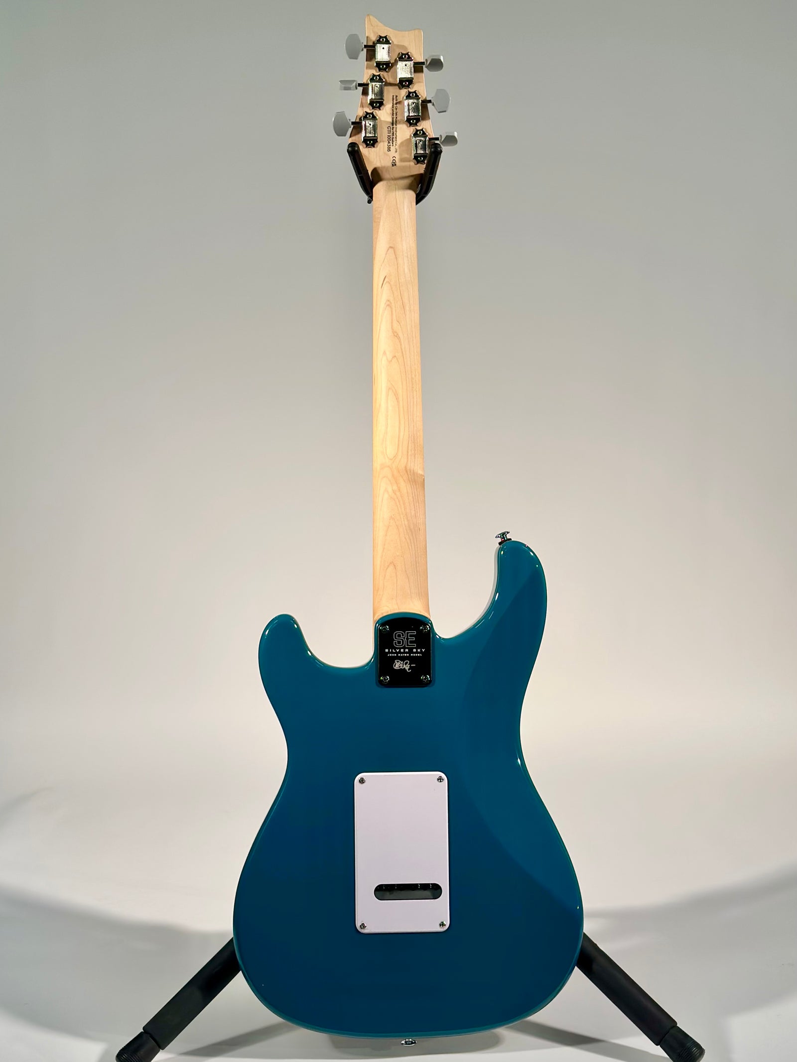 PRS SE Silver Sky, Nylon Blue